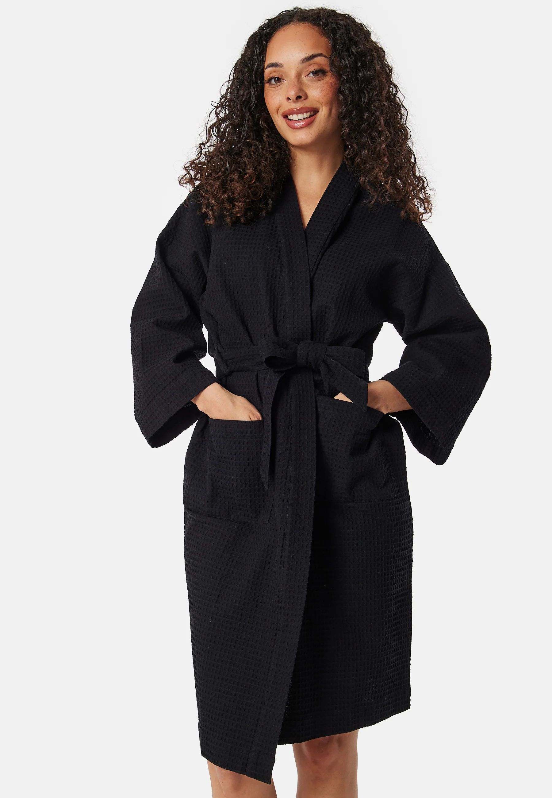 Cotton Waffle Robe - Image 2