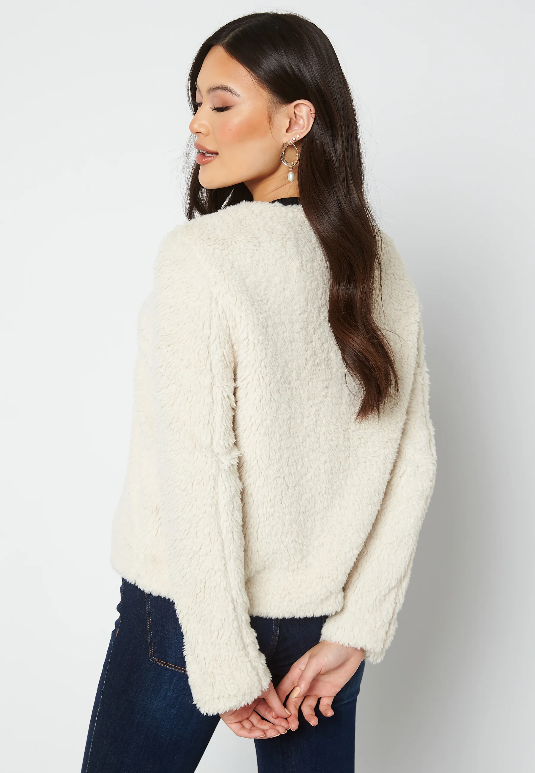 Cozy Amanda short teddy jacket - Image 3