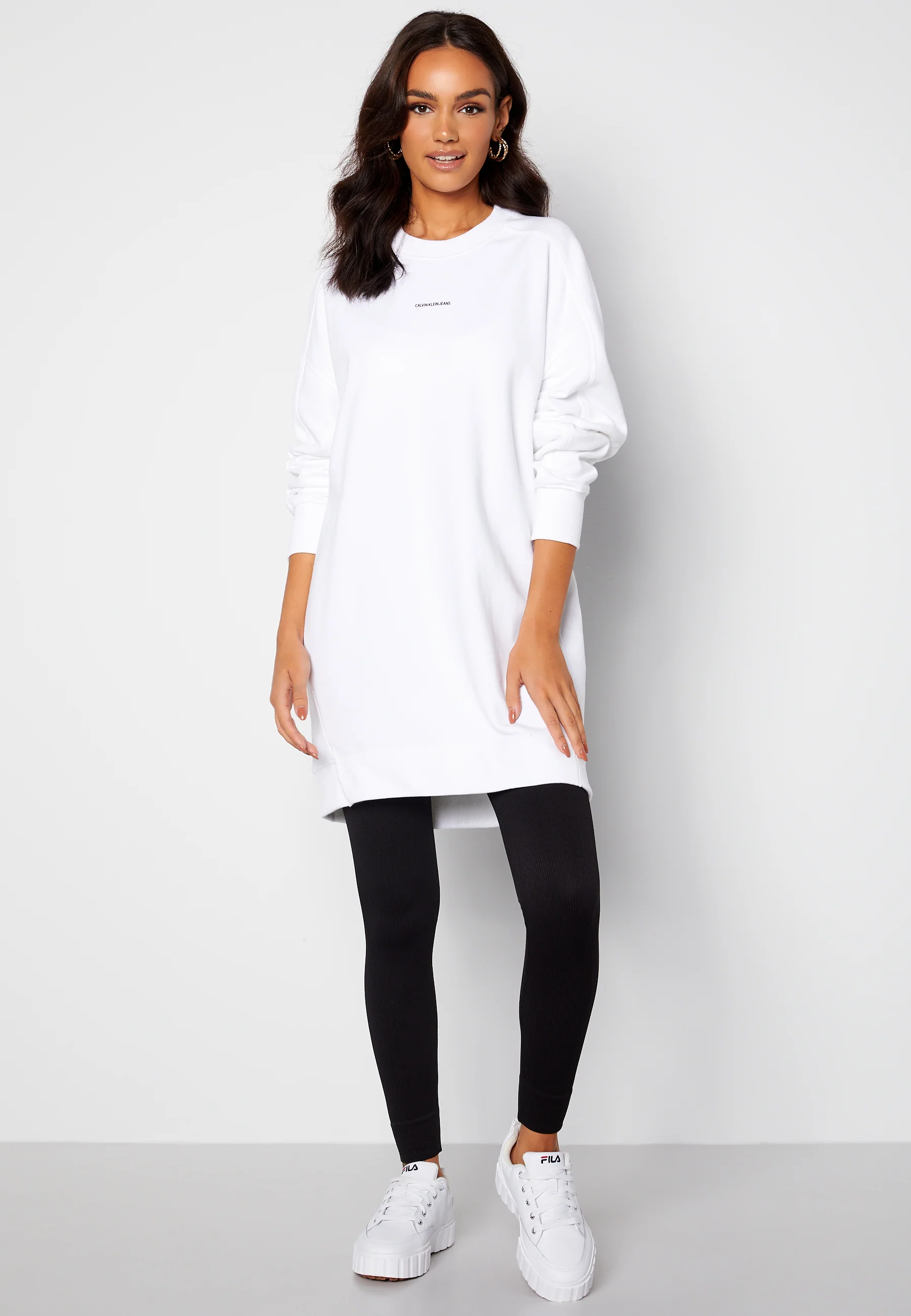 Crew Neck Dress - Image 2