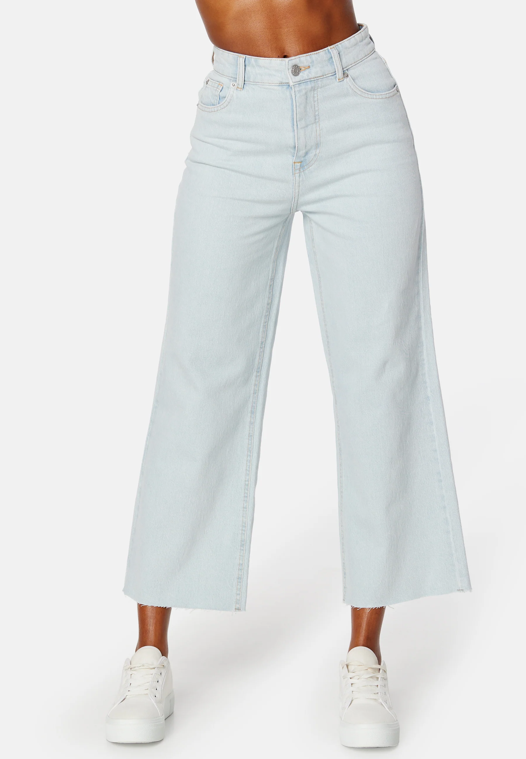Cropped Wide Jeans - Image 2