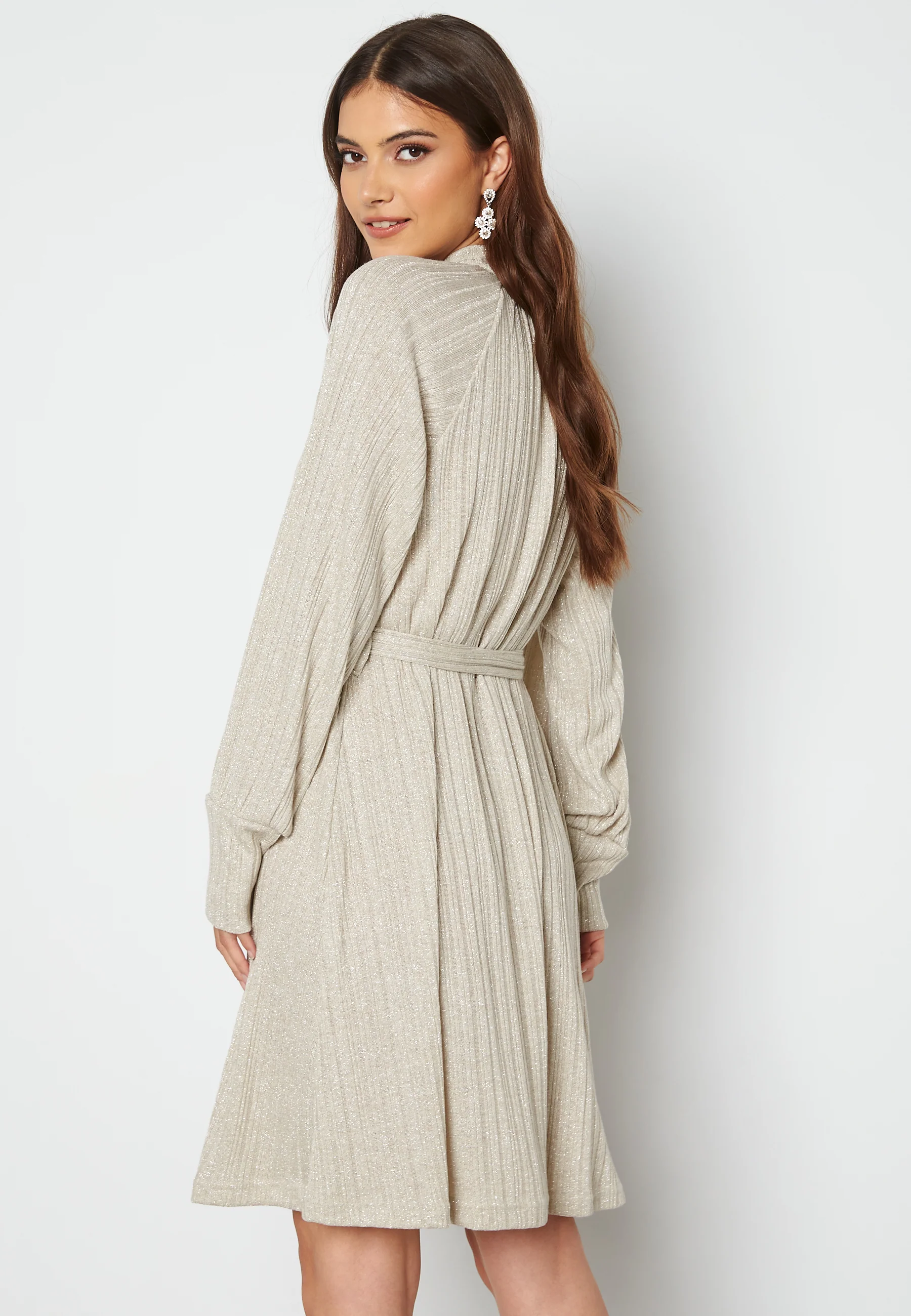 Dalilah LS Belt Dress - Image 3