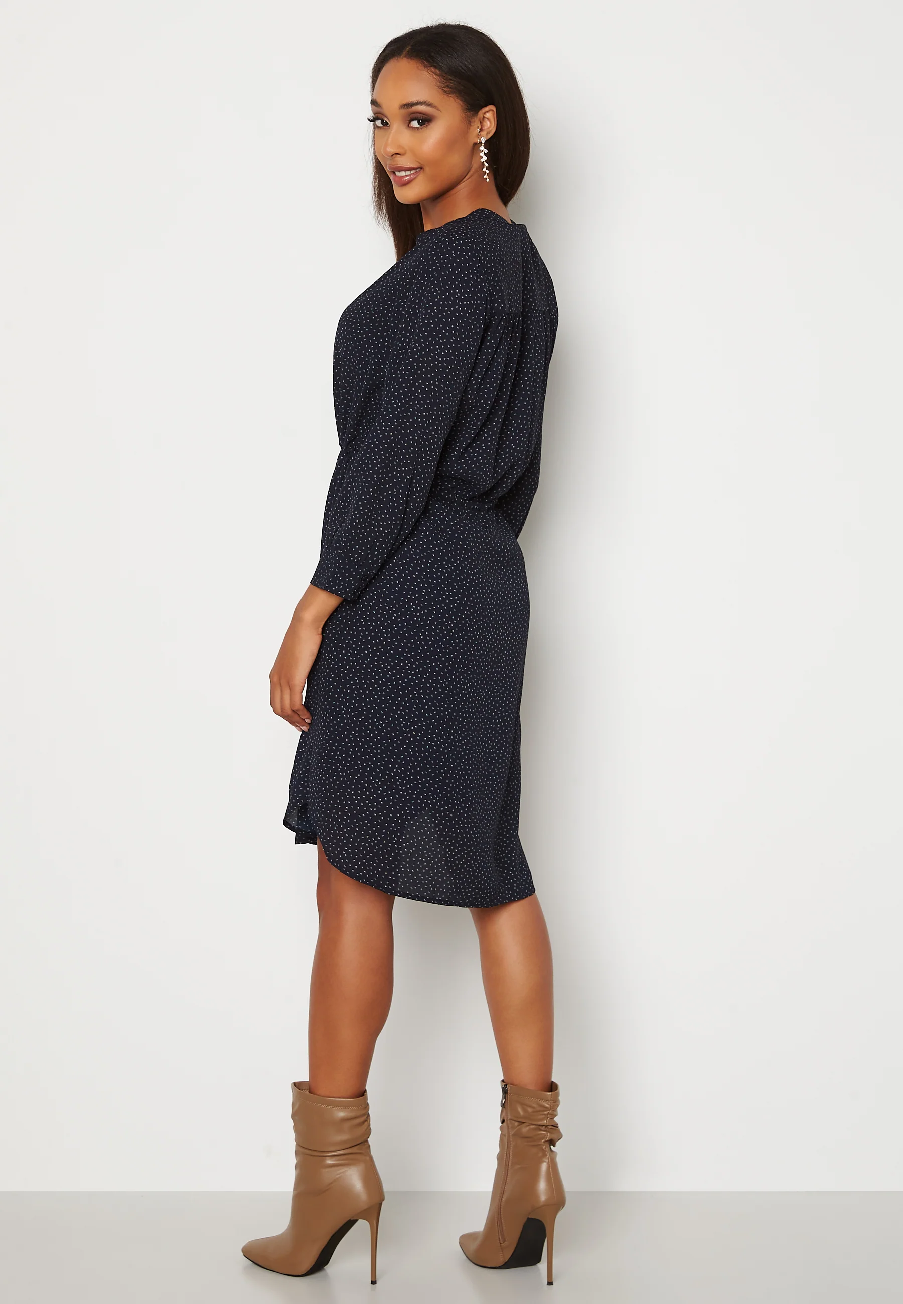 Damina 7/8 Print Dress - Image 2
