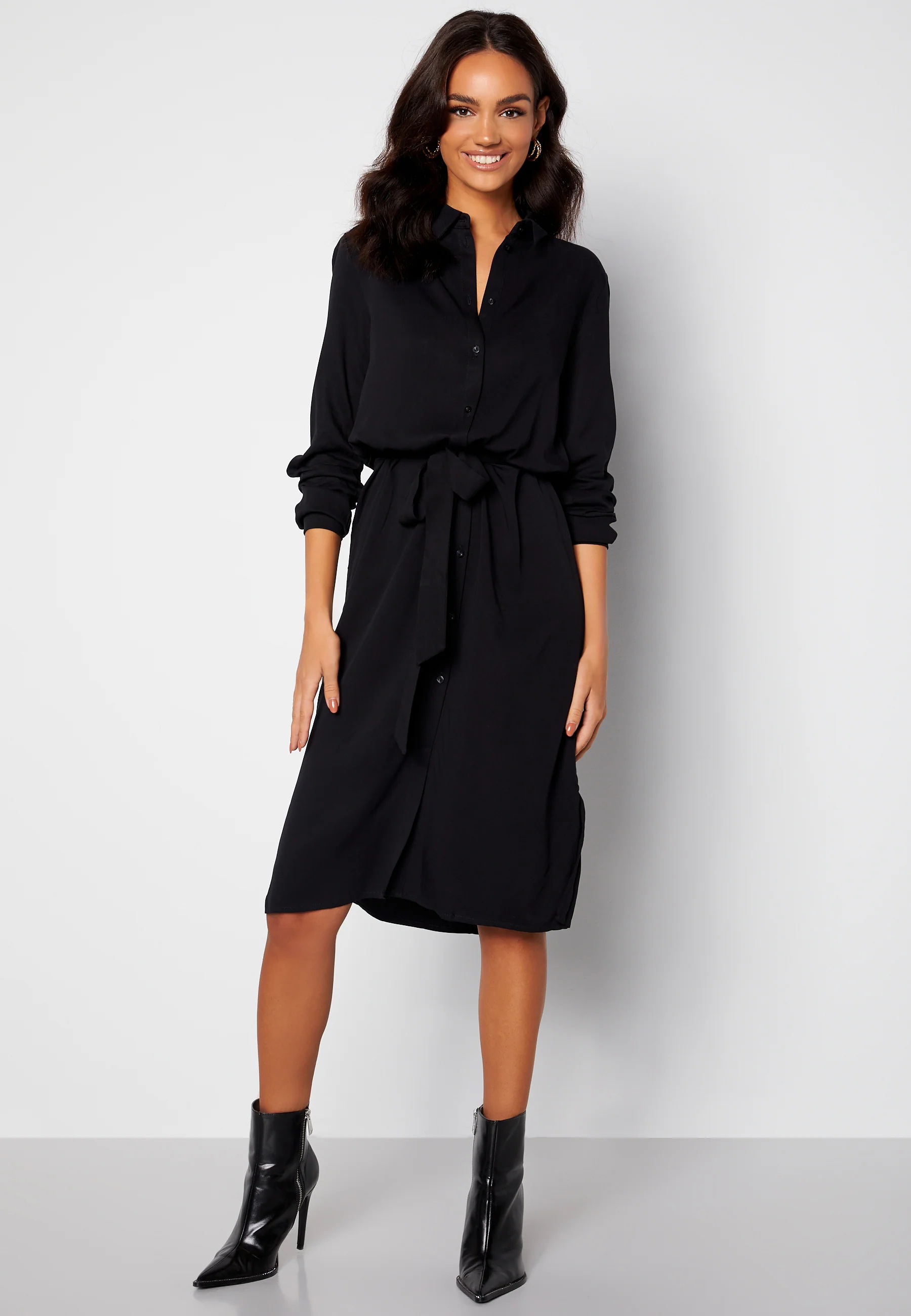 Dania Belt L/S Shirt Dress - Image 2