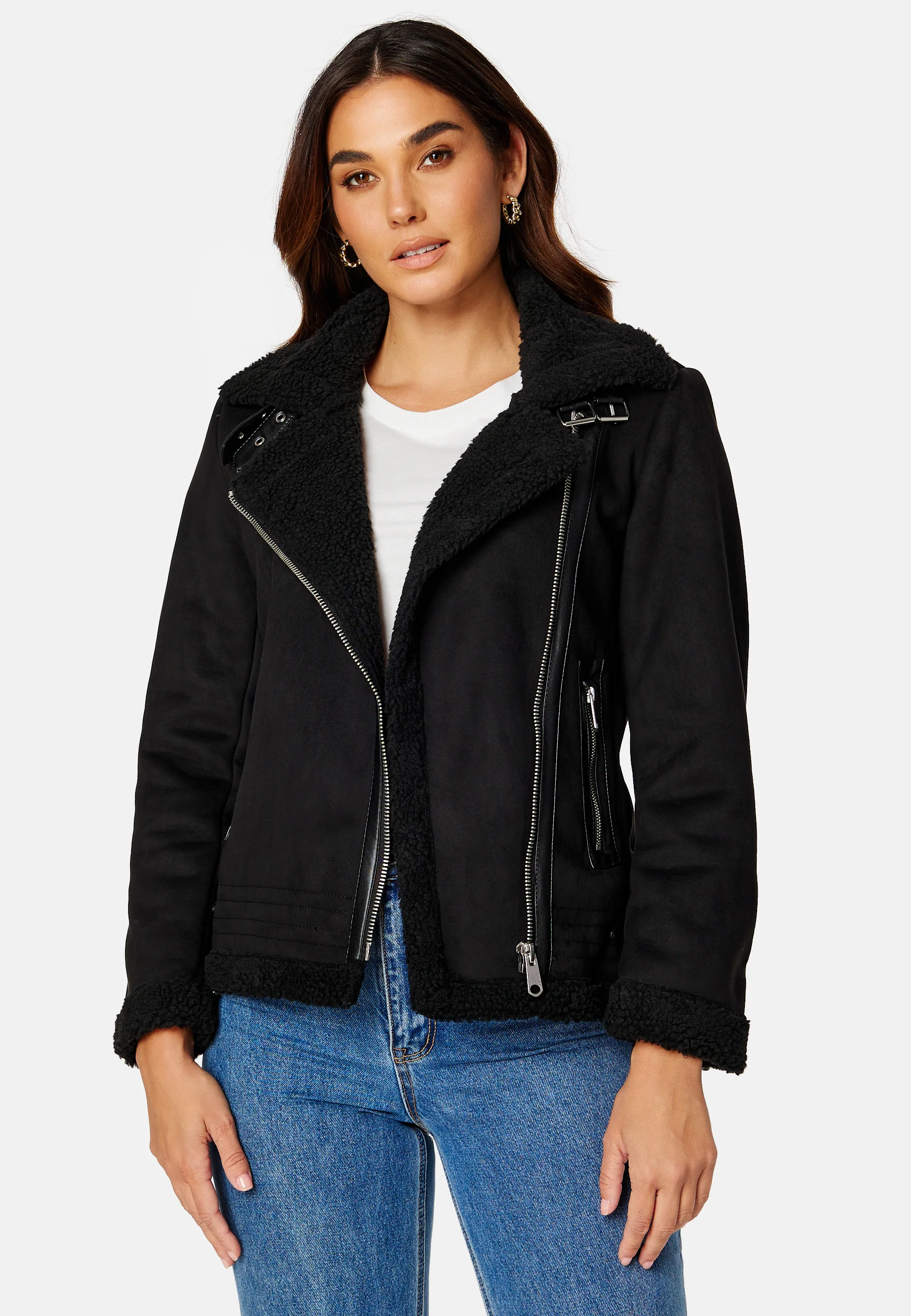 Diana Bonded Aviator Jacket - Image 5