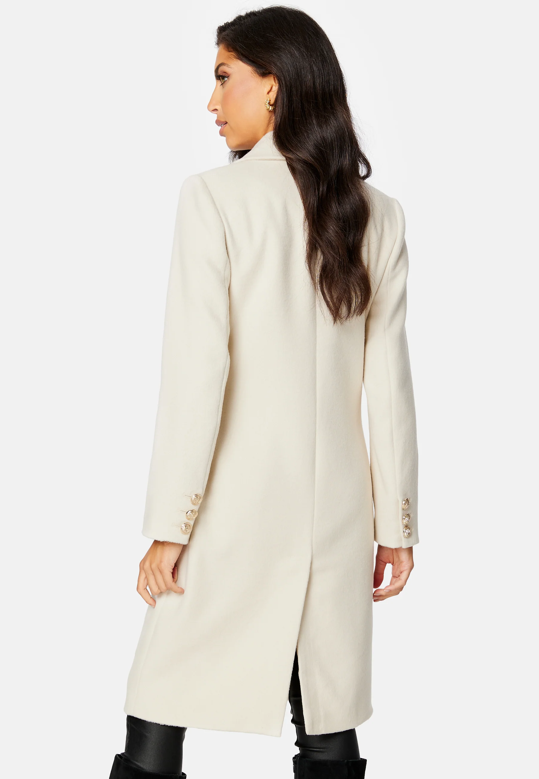 Donatella Wool Blend Coat - Image 5