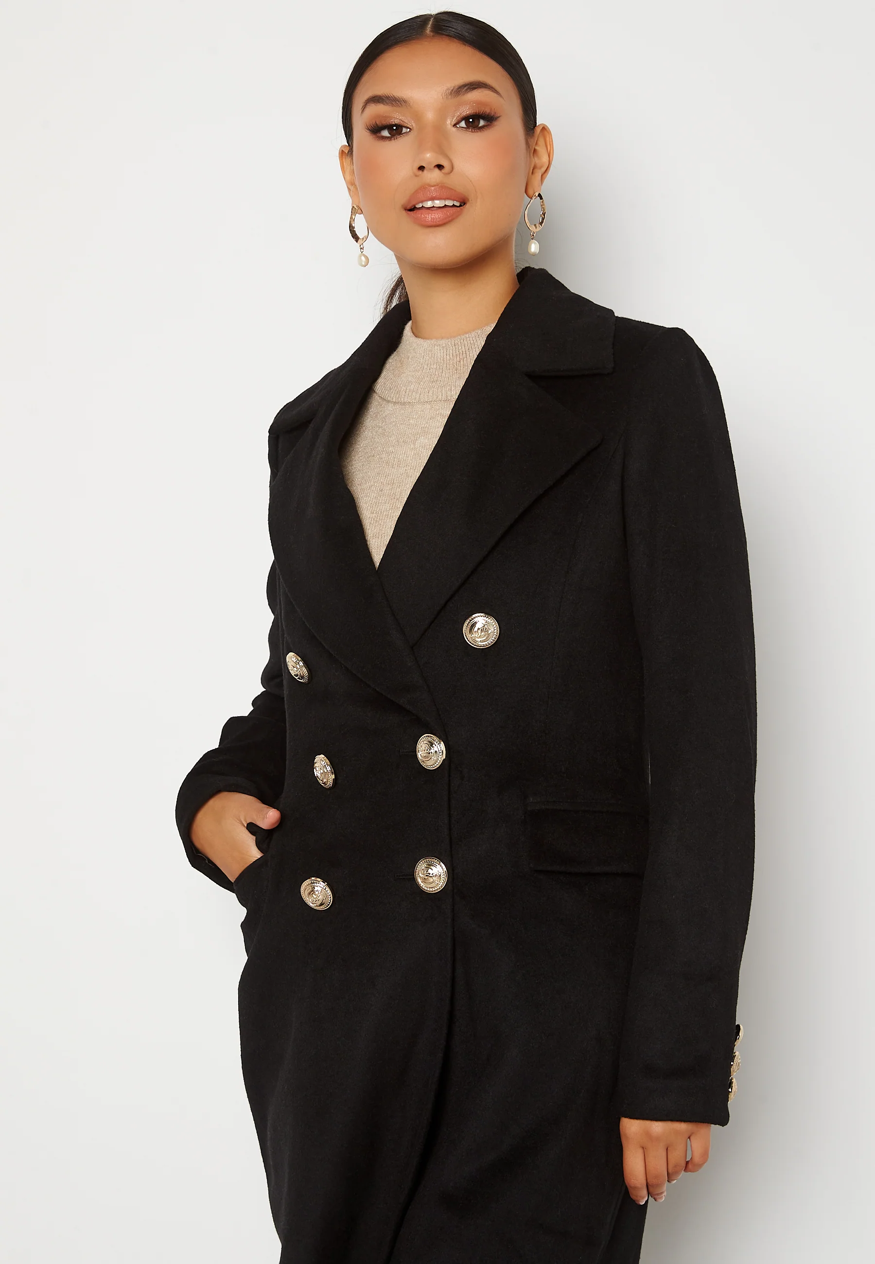 Donetta Double Breasted Coat - Image 6