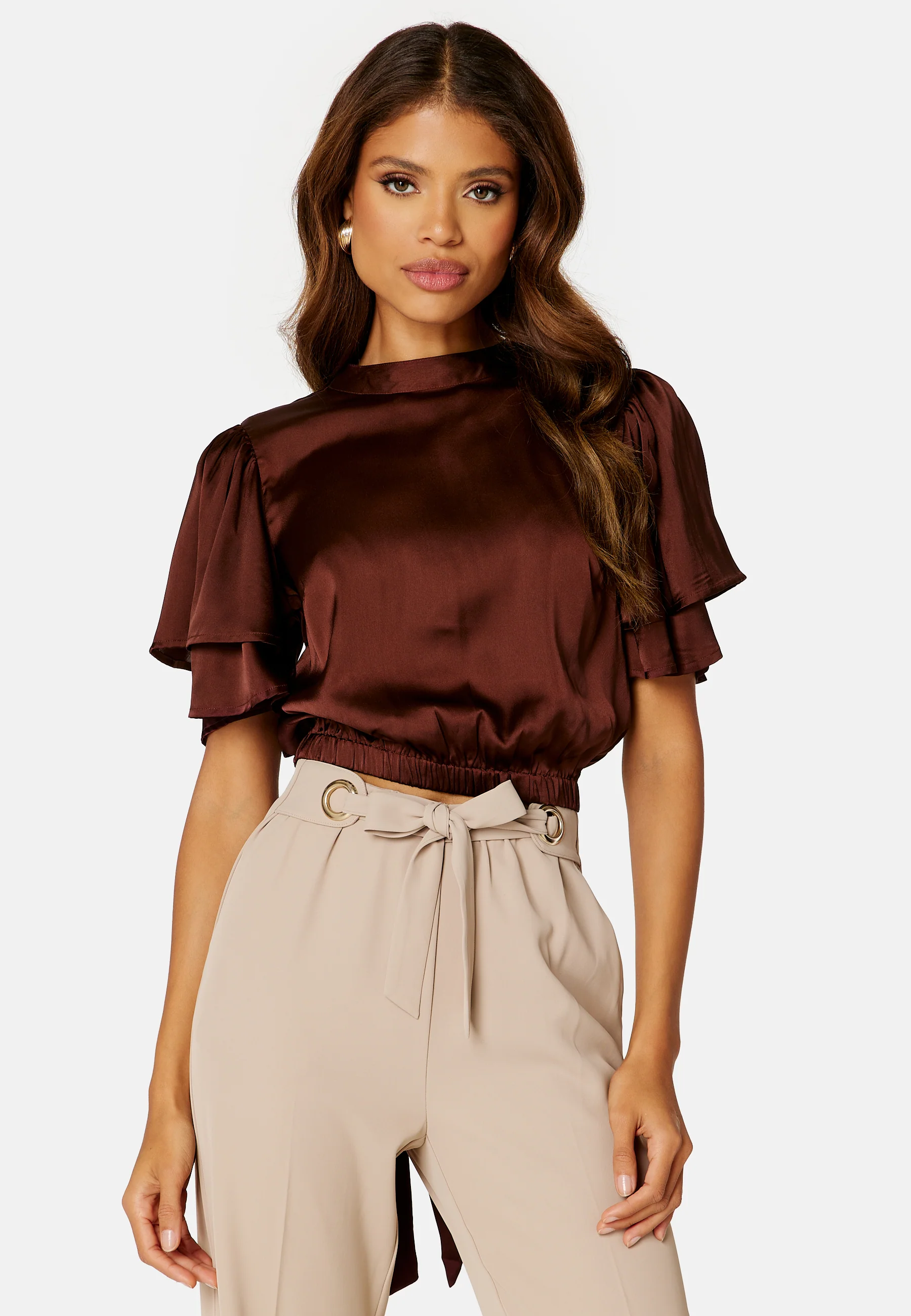 Doreen butterfly sleeve blouse