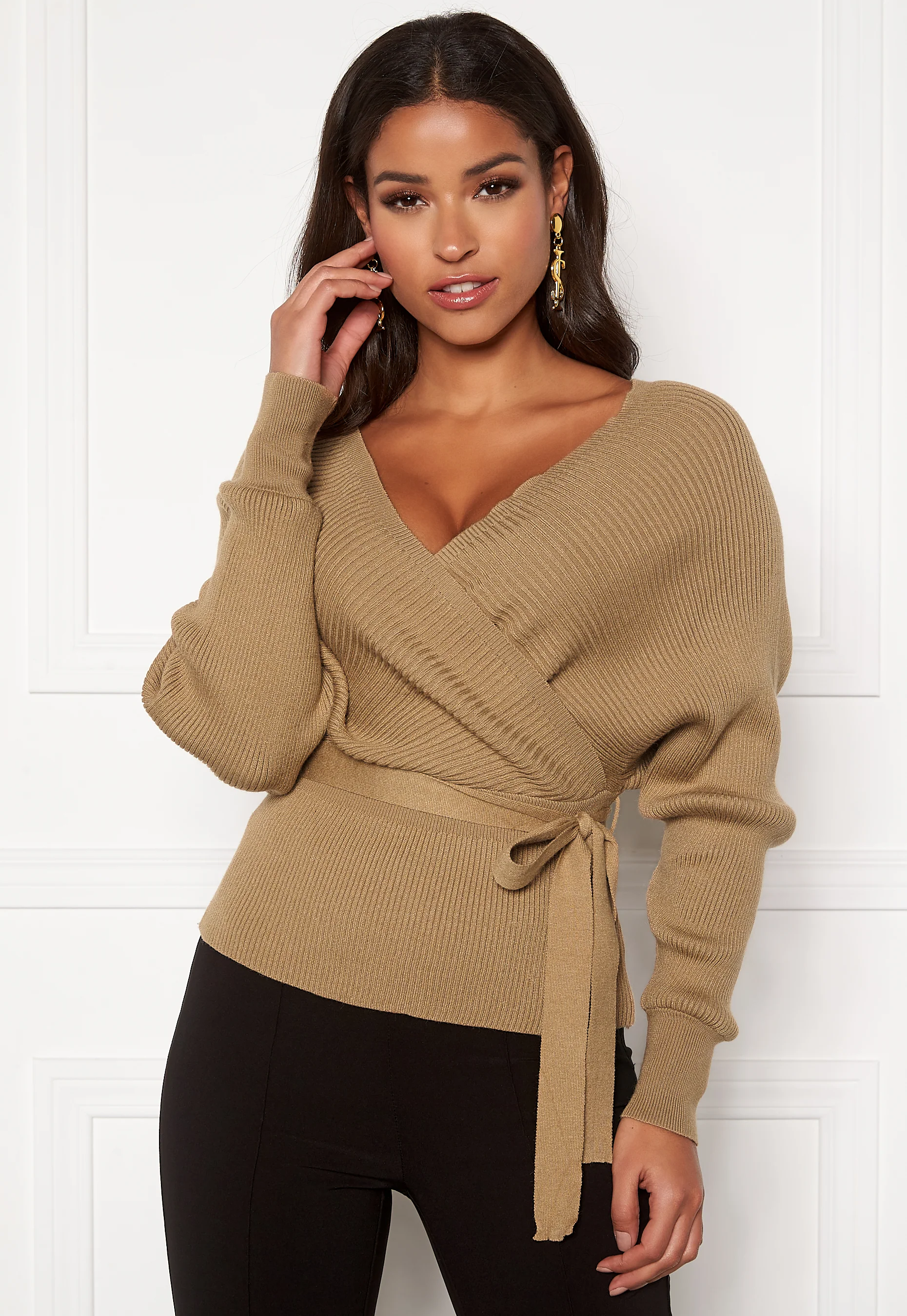 Double V Rib Jumper