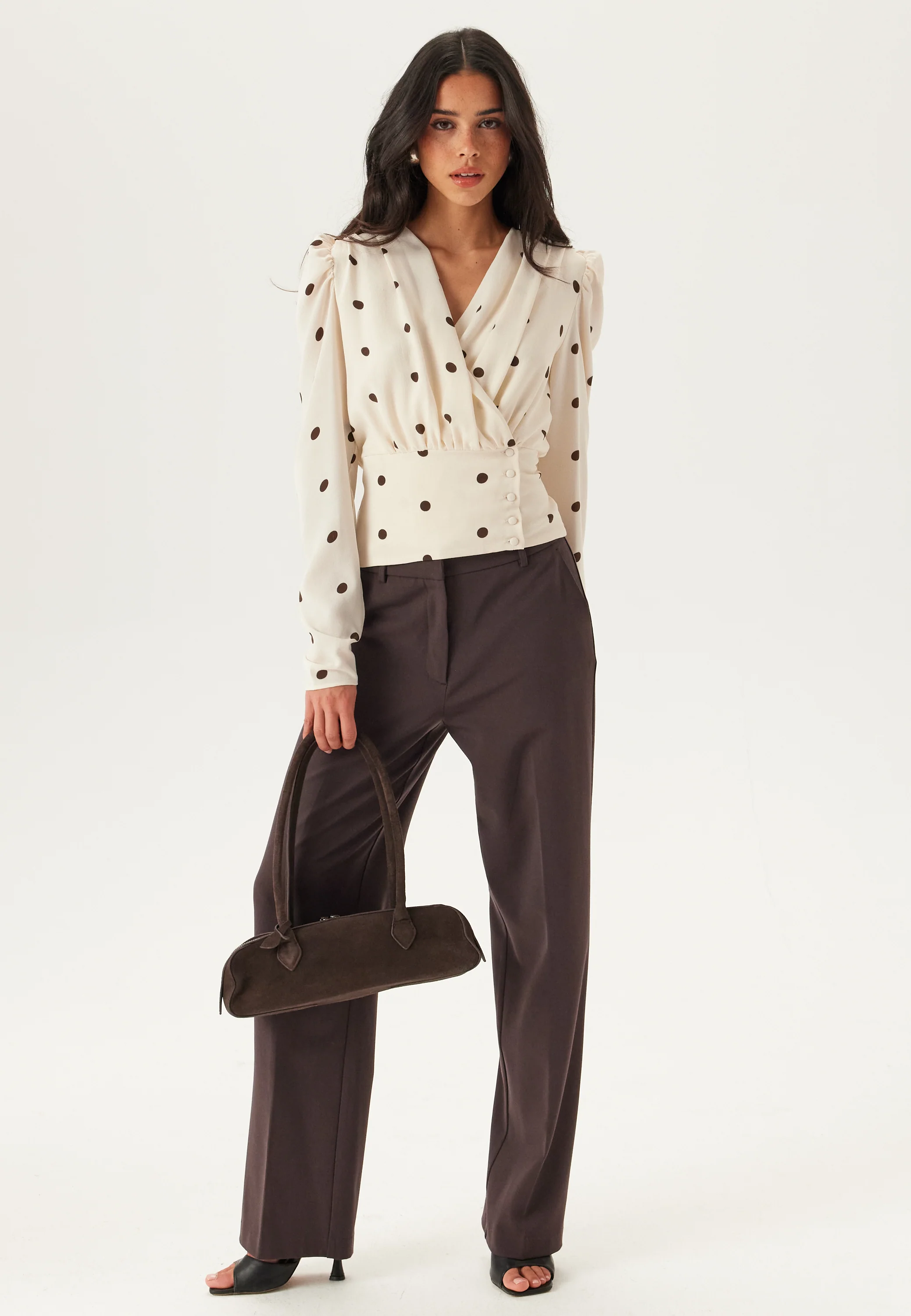 Drapy Button Blouse - Image 4