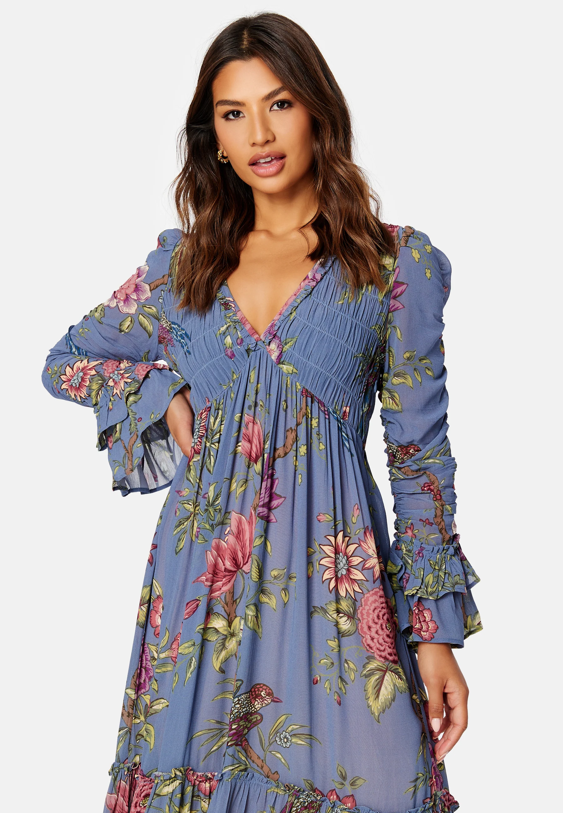 Drapy Georgette Maxi Dress - Image 4