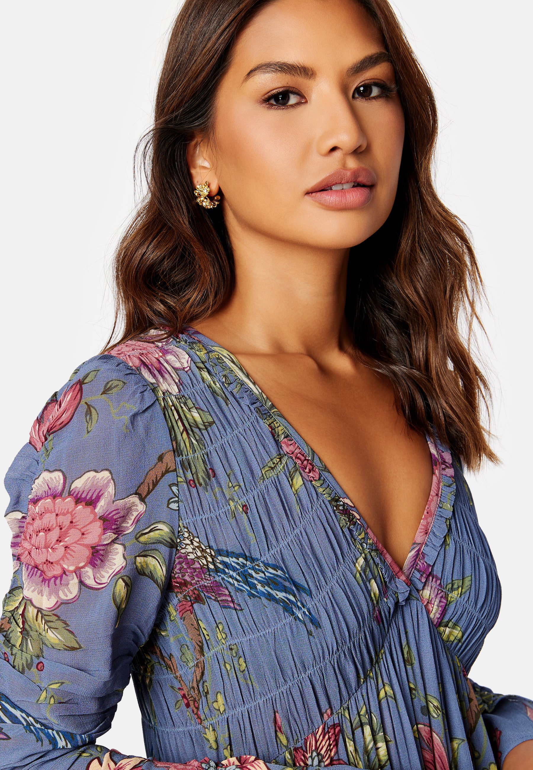 Drapy Georgette Maxi Dress - Image 5