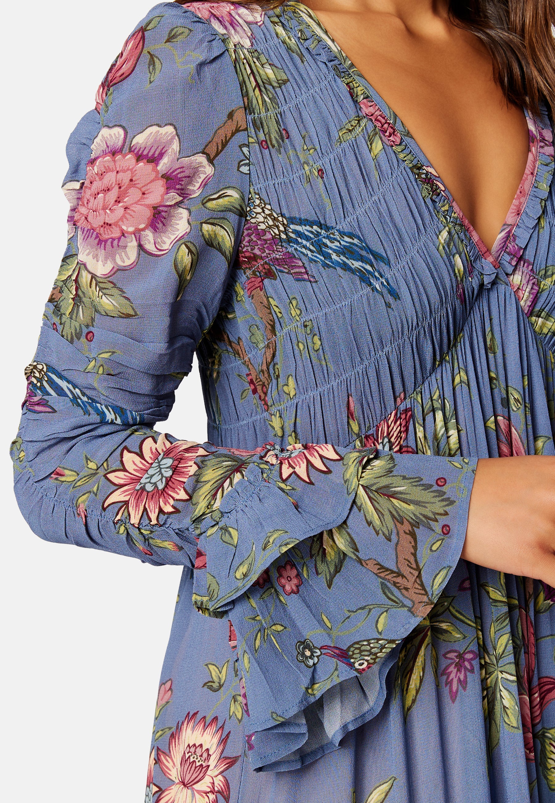 Drapy Georgette Maxi Dress - Image 6