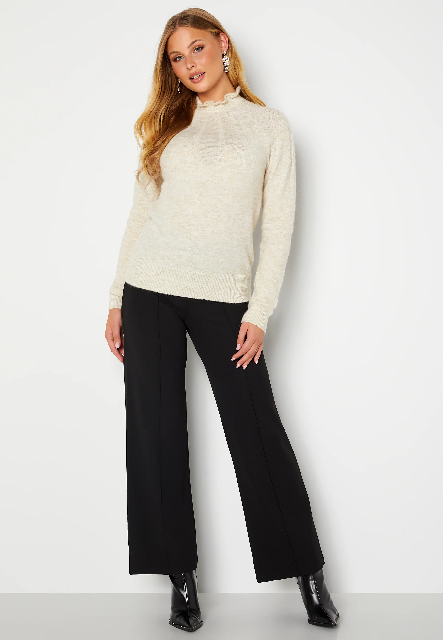 Dua Crew Neck Knit Top - Image 2