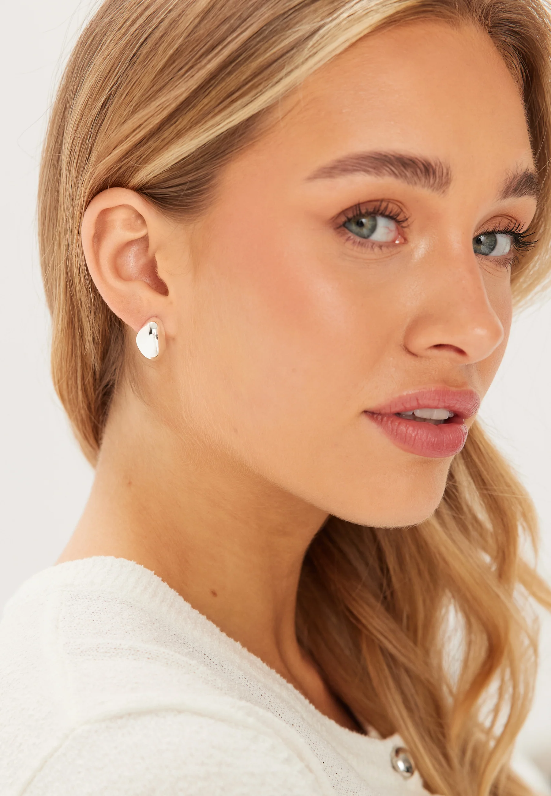 Dune Earrings Silver-plated - Image 2