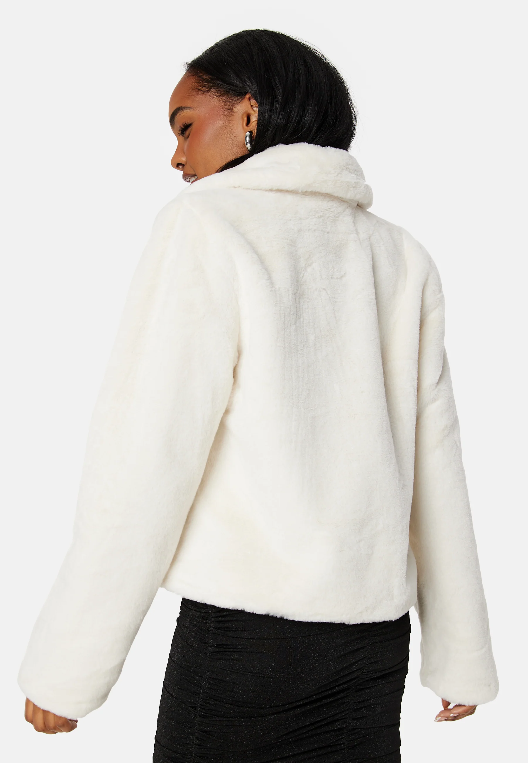 Ebba L/S New Faux Fur Jacket - Image 2