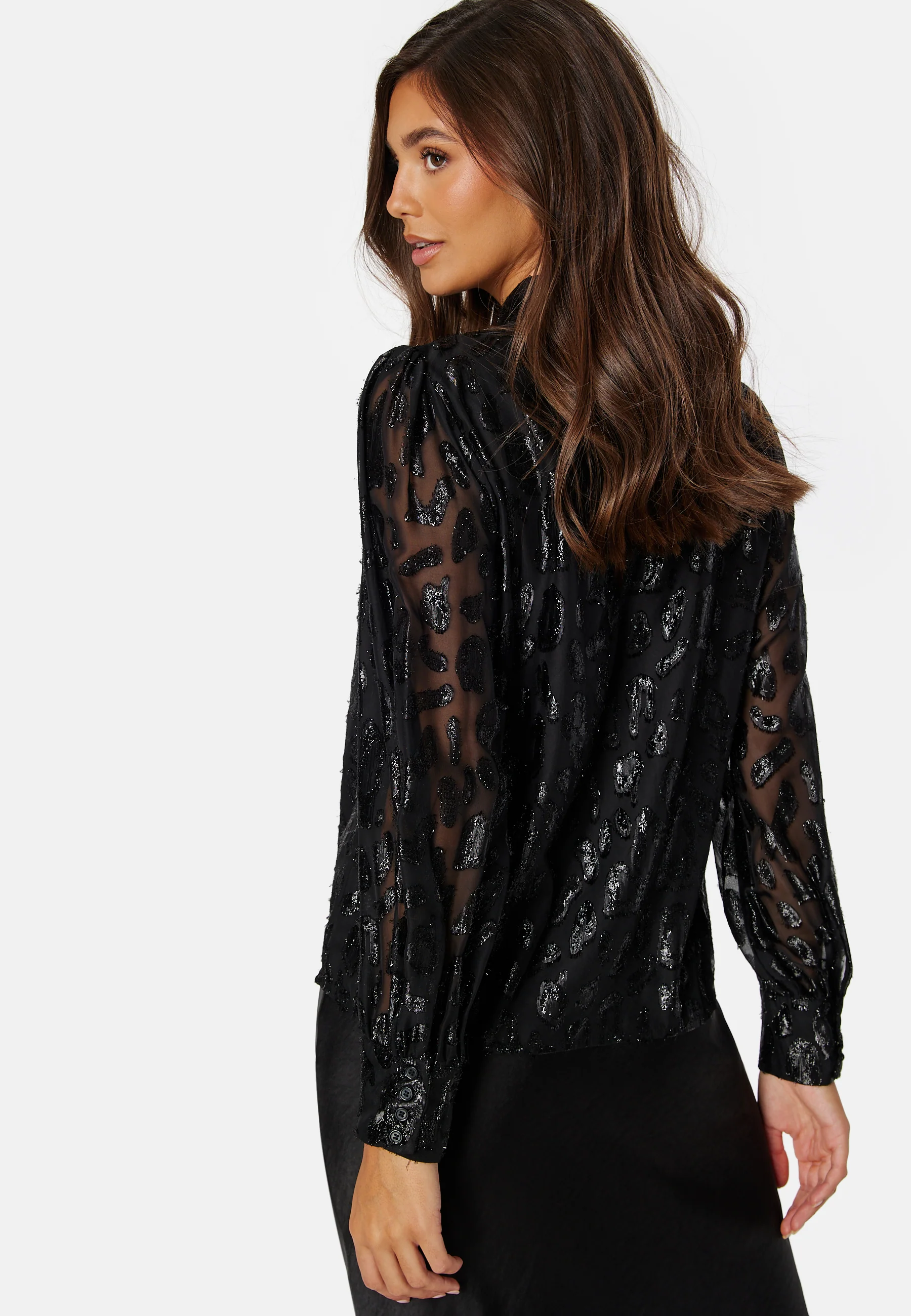Eleanor L/S Highneck Top - Image 3