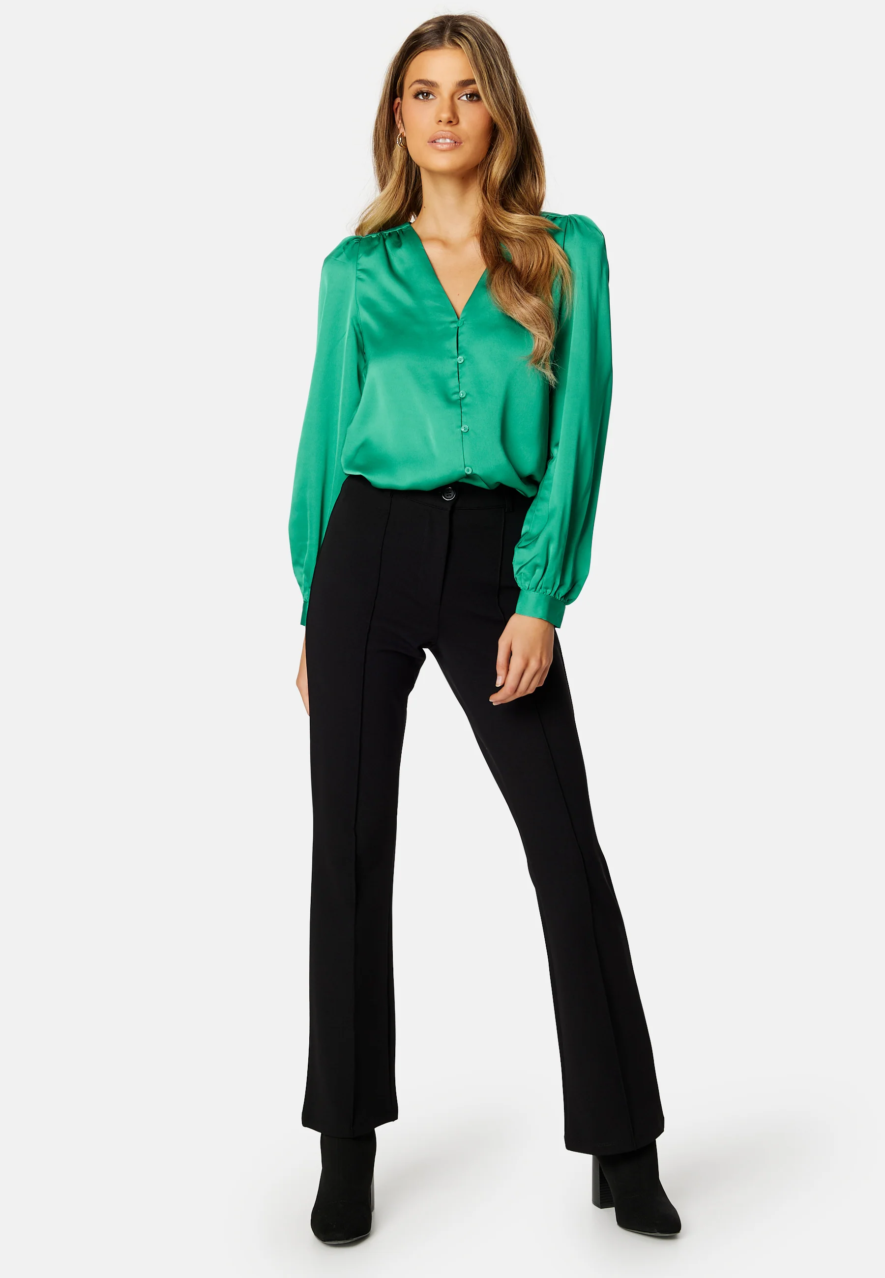 Eliette V-Neck L/S Shirt - Image 2