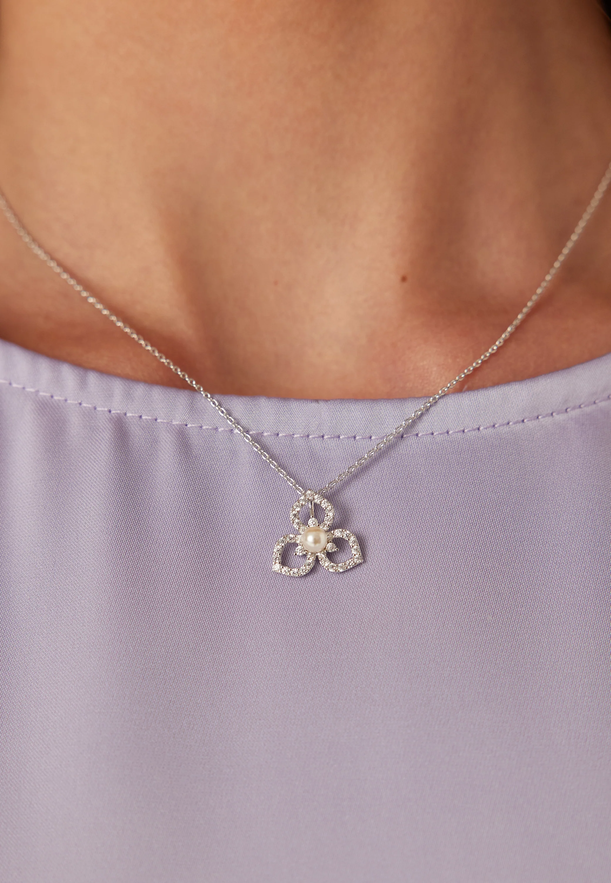 Elise Necklace - Ivory Pearl - Image 2