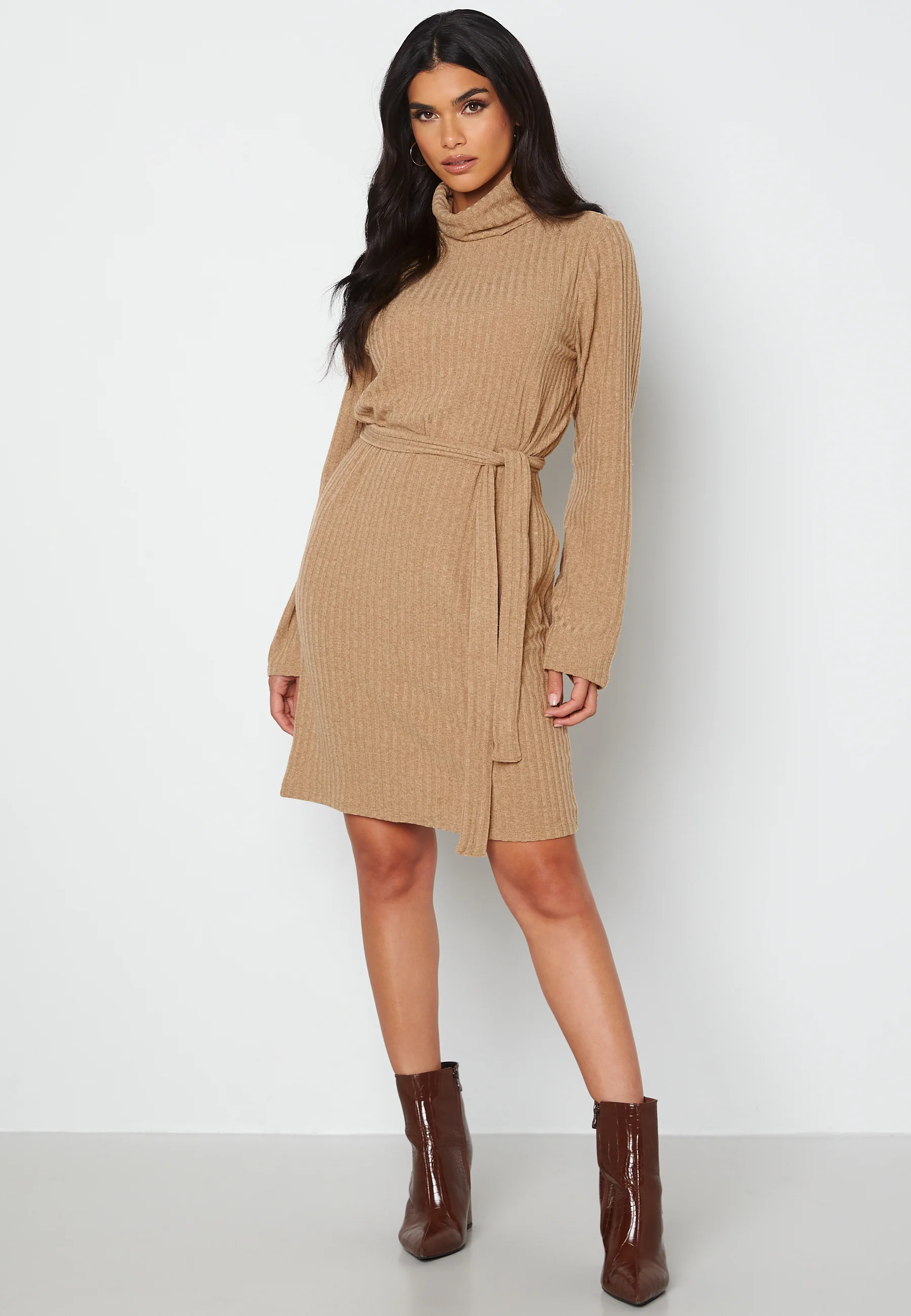 Elita High Neck L/S Dress - Image 2