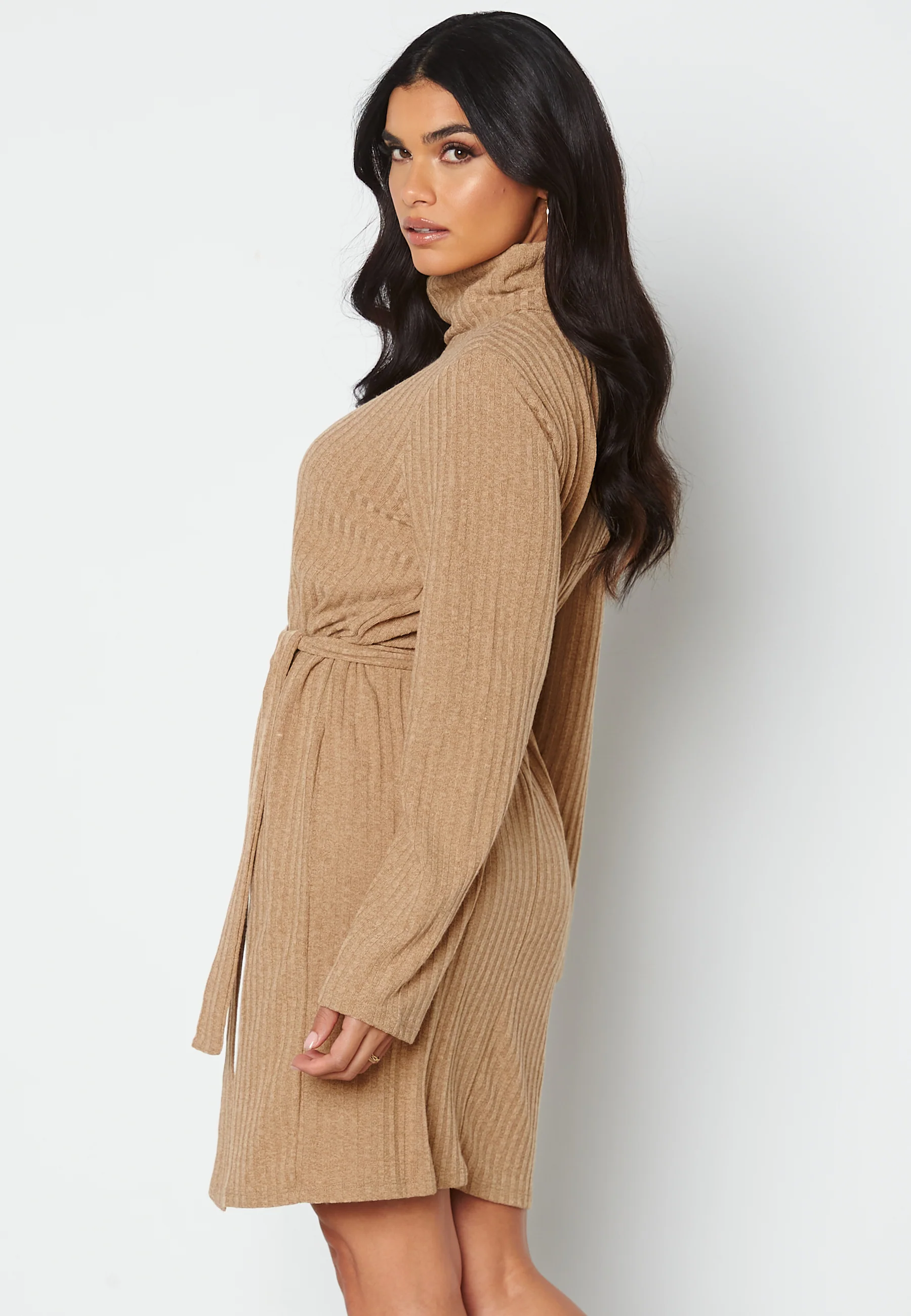 Elita High Neck L/S Dress - Image 3