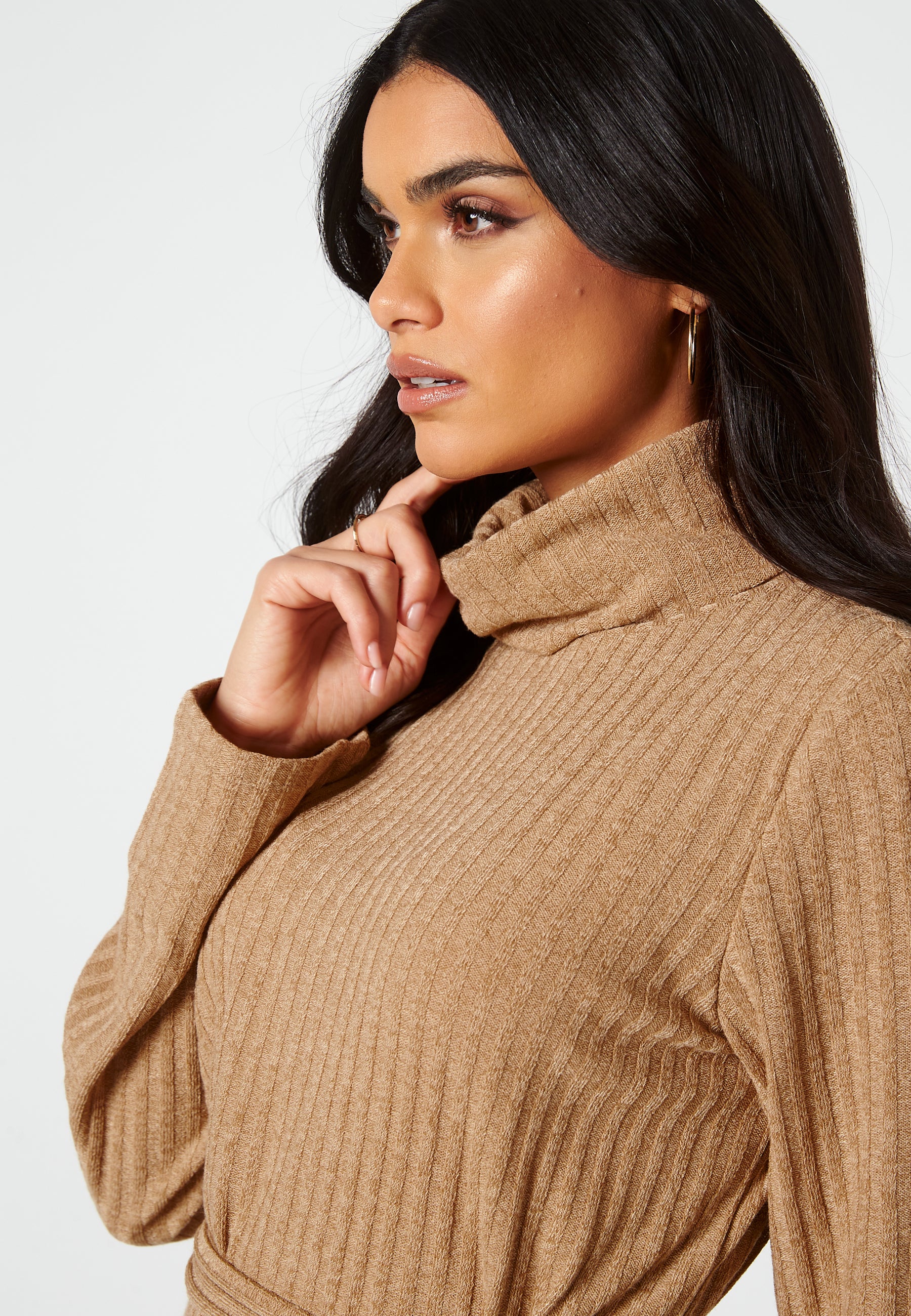 Elita High Neck L/S Dress - Image 4