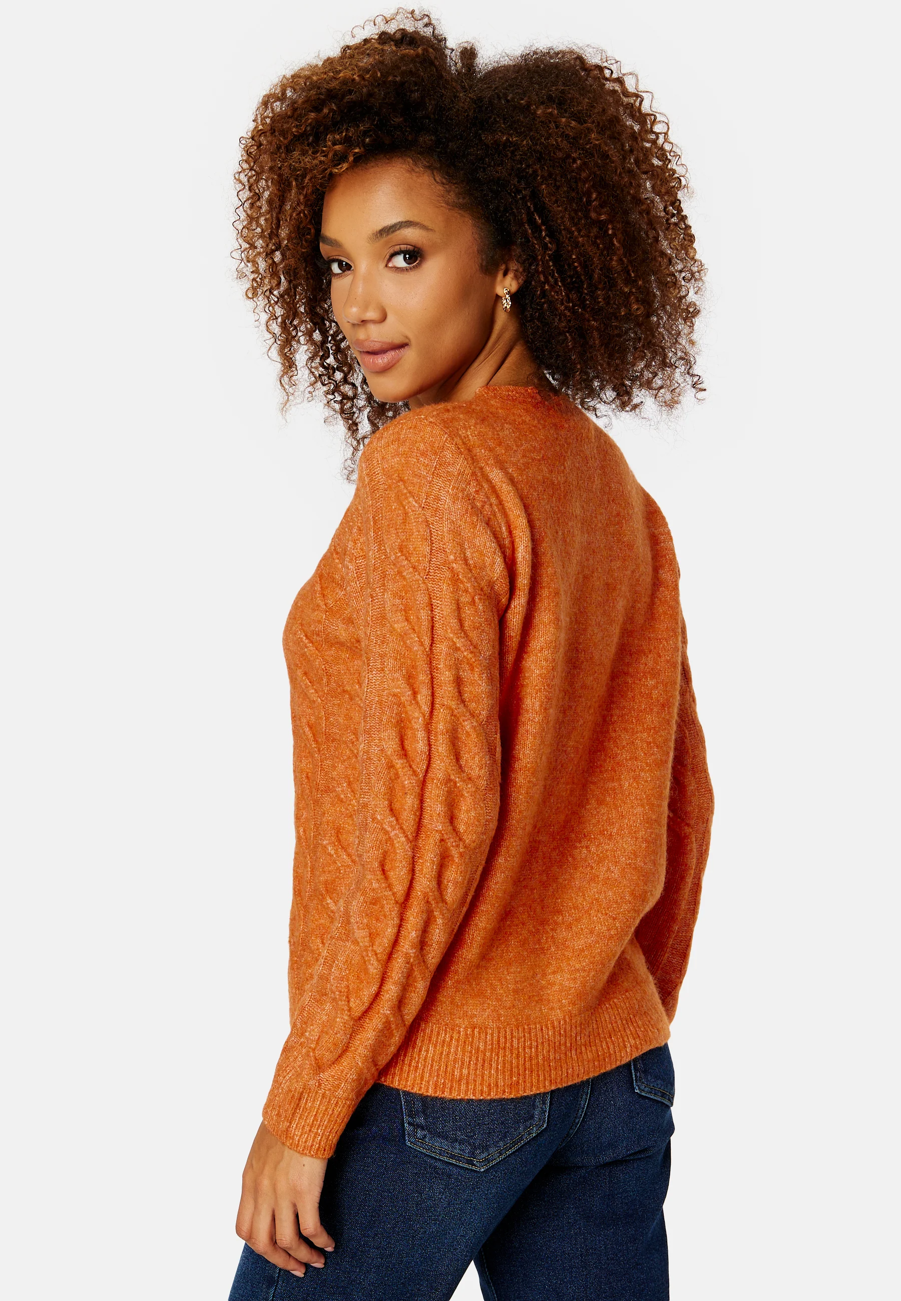 Ella L/S Cable Knit Top - Image 3
