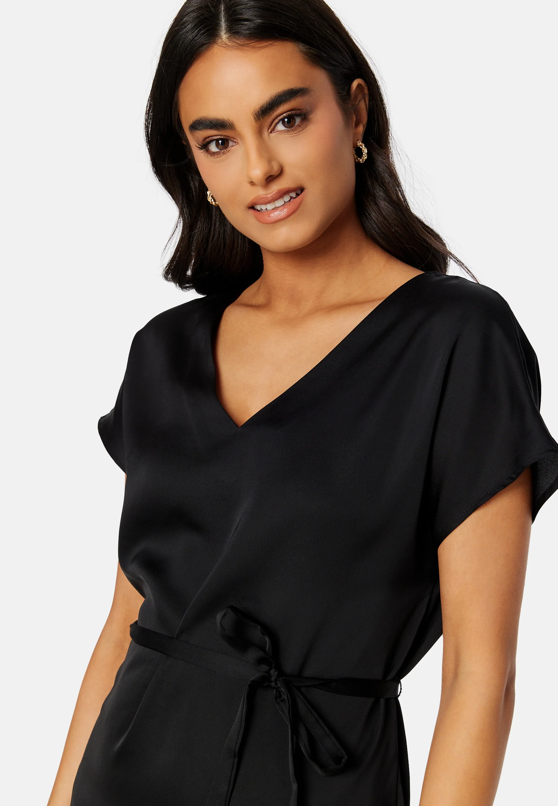 Ellette V-Neck S/S Dress - Image 4