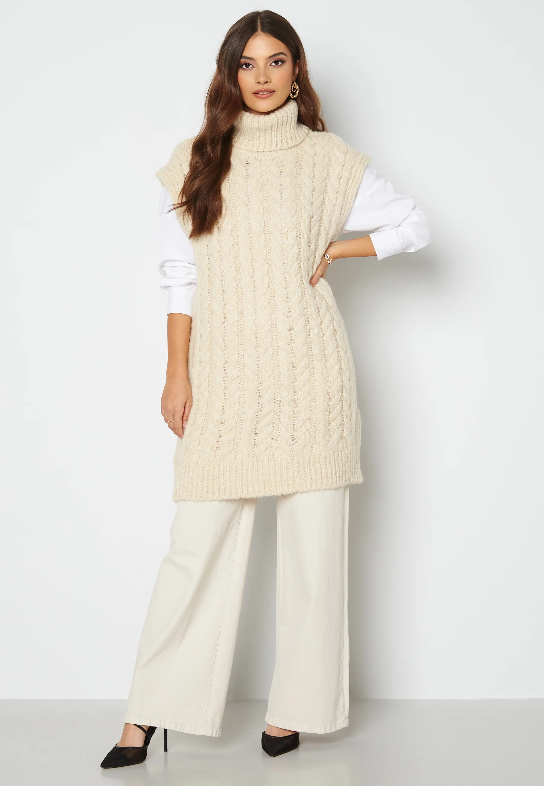 Ellie Cable Long Blouse - Image 2