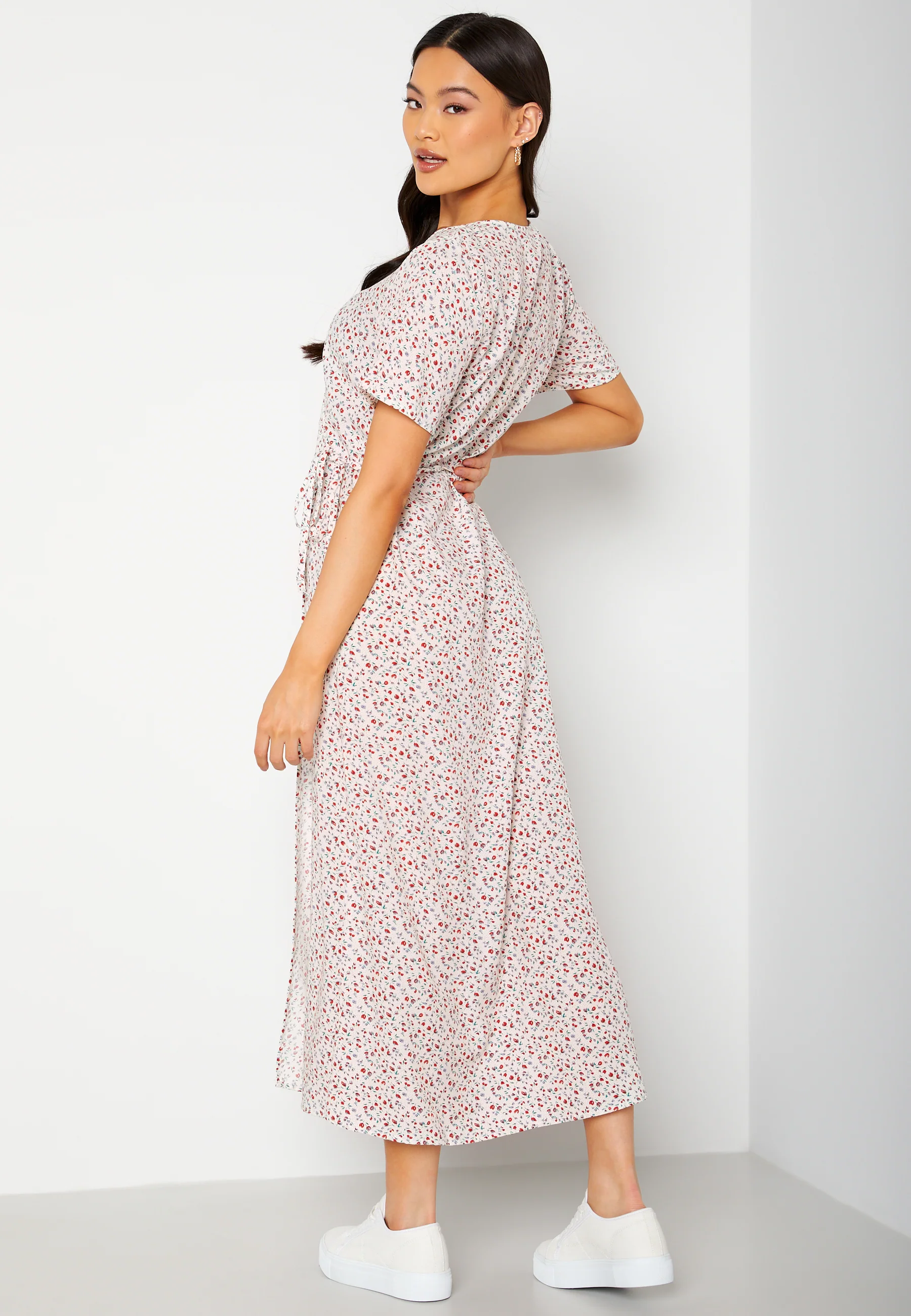 Ema Elise L/S Long Wrap Dress - Image 2