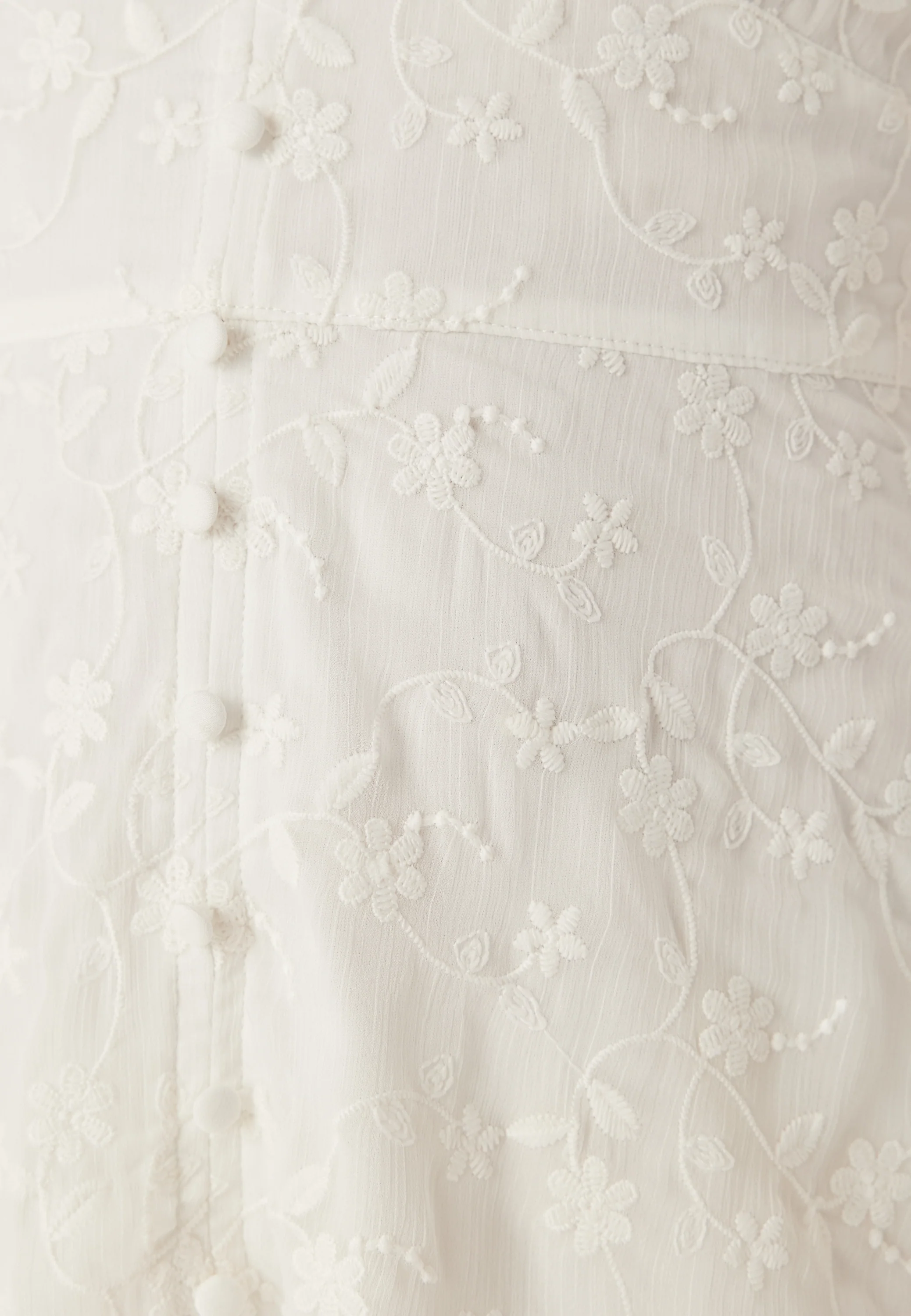 Embroidered Short Dress - Image 6