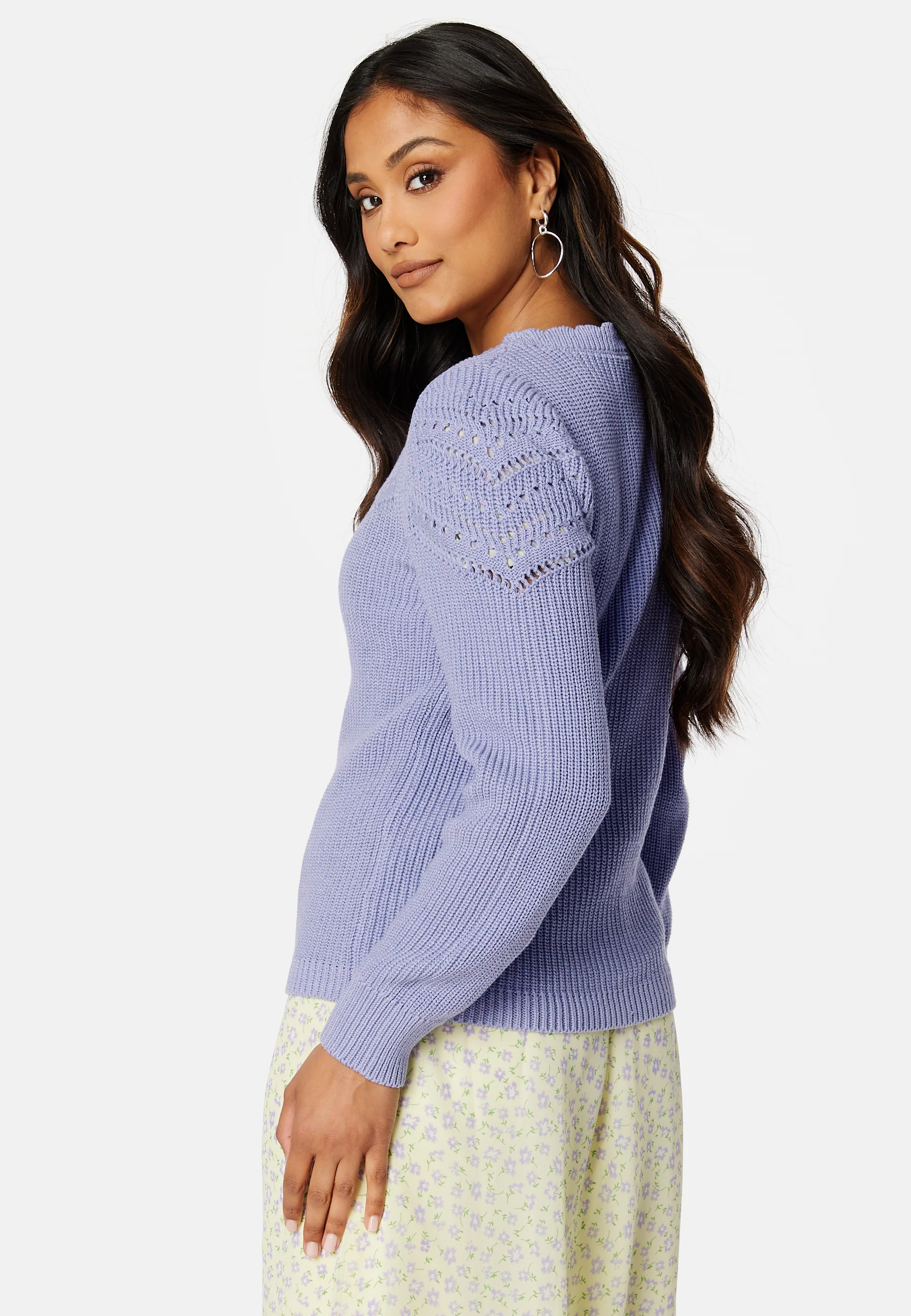 Emmy Sweetheart L/S Knit Top - Image 3