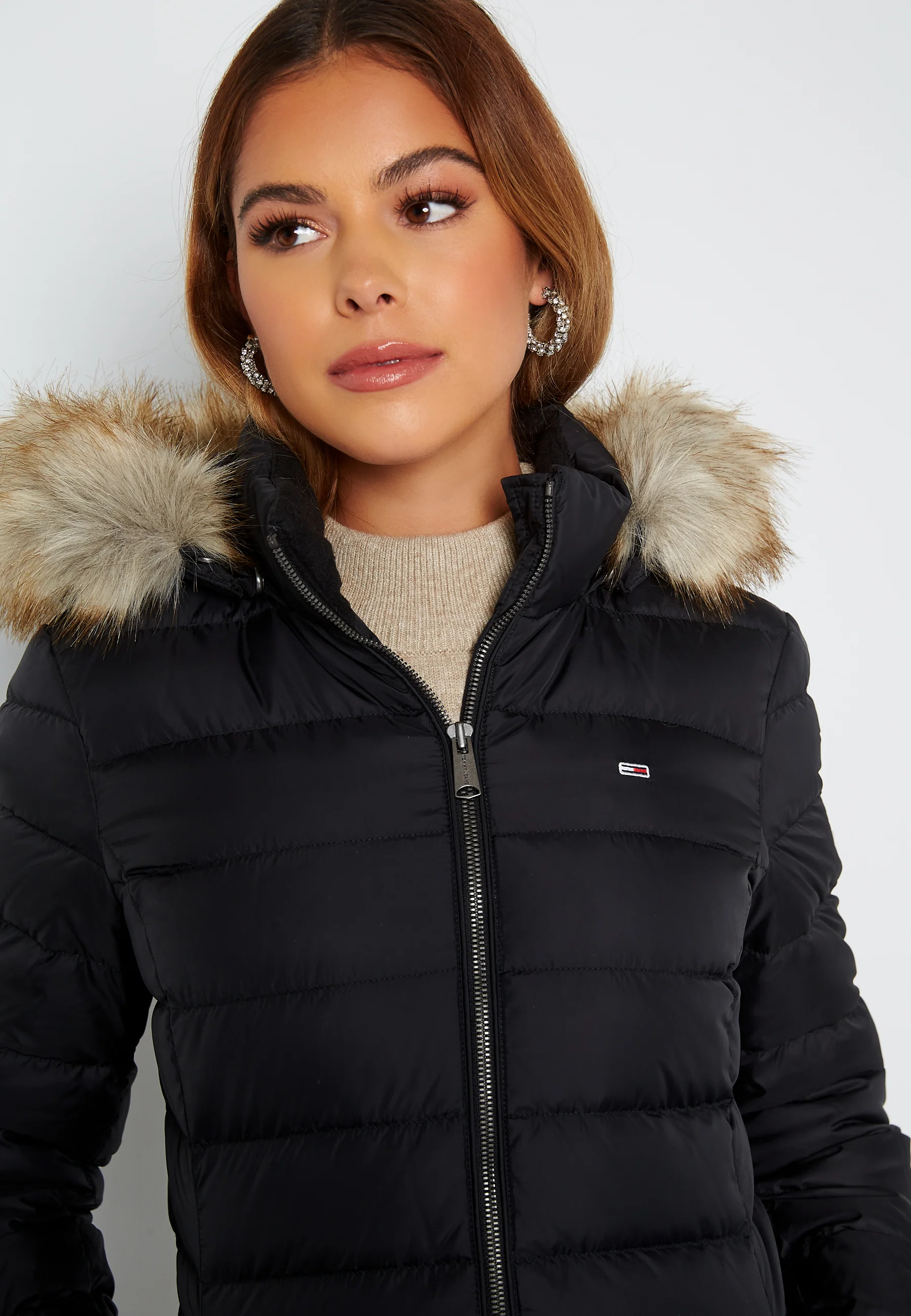 Essential Hooded Down Coat - Image 4