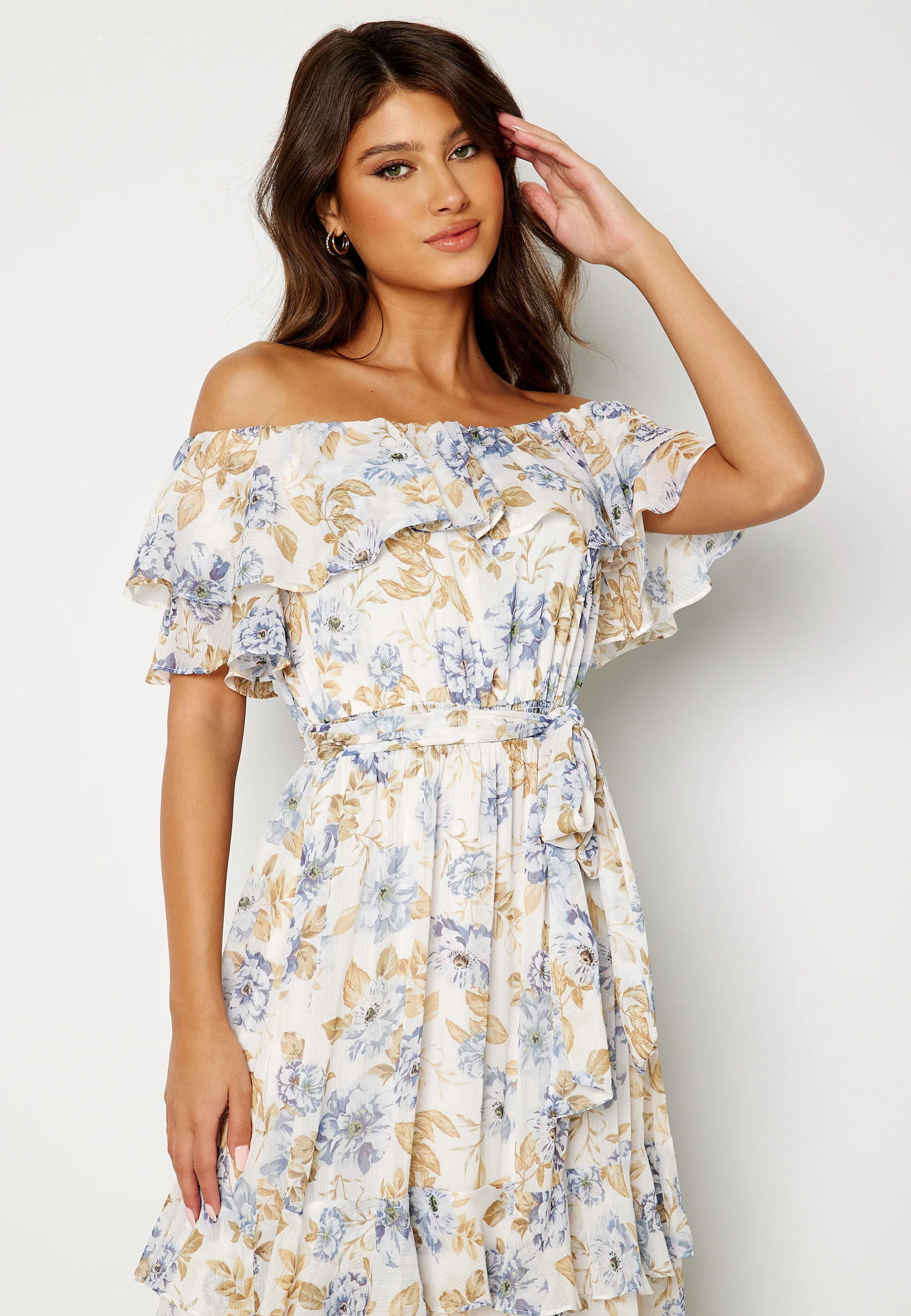 Eugina Off Shoulder Maxi Dress - Image 4
