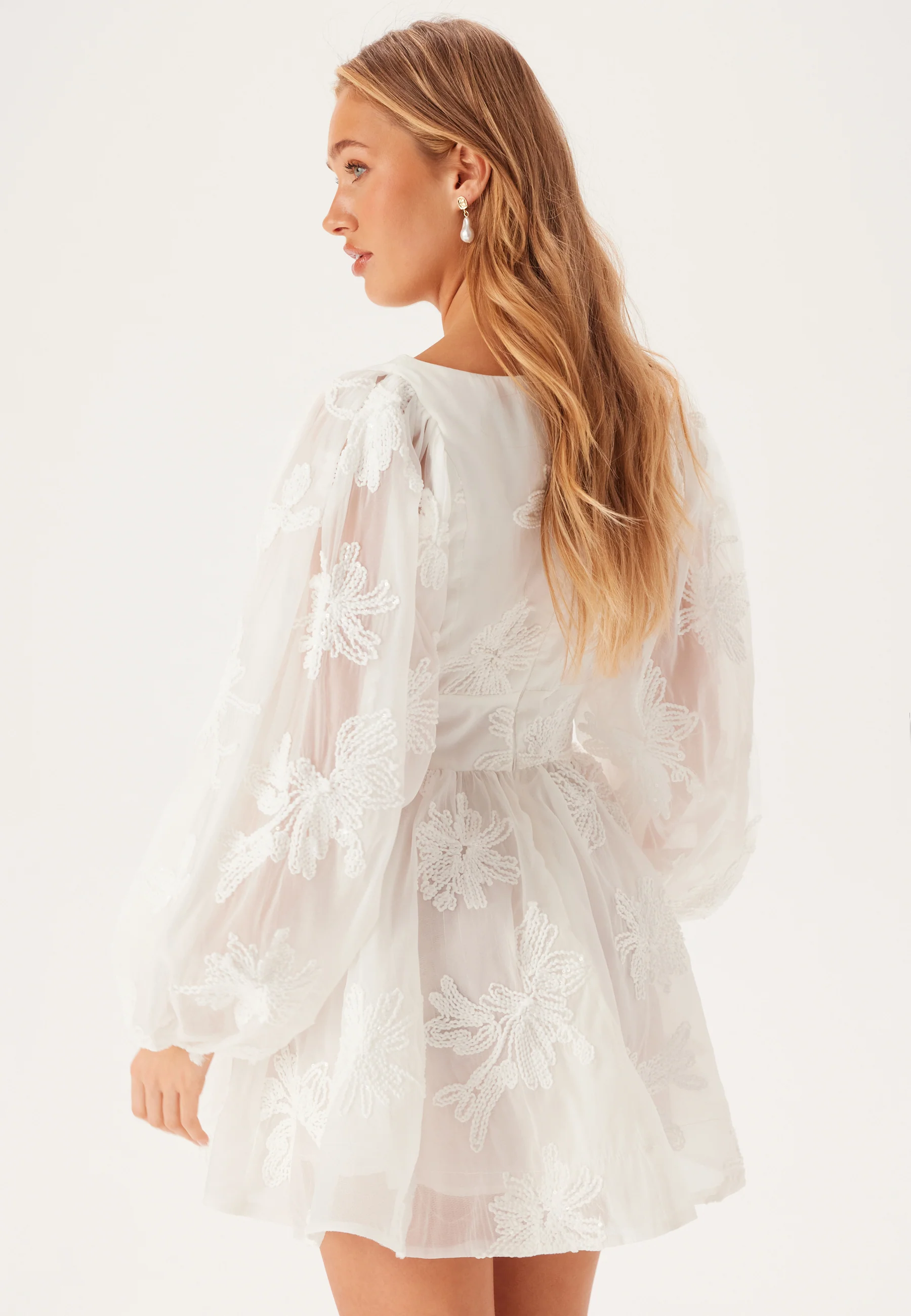 Eva Chiffon Mini Dress - Image 2