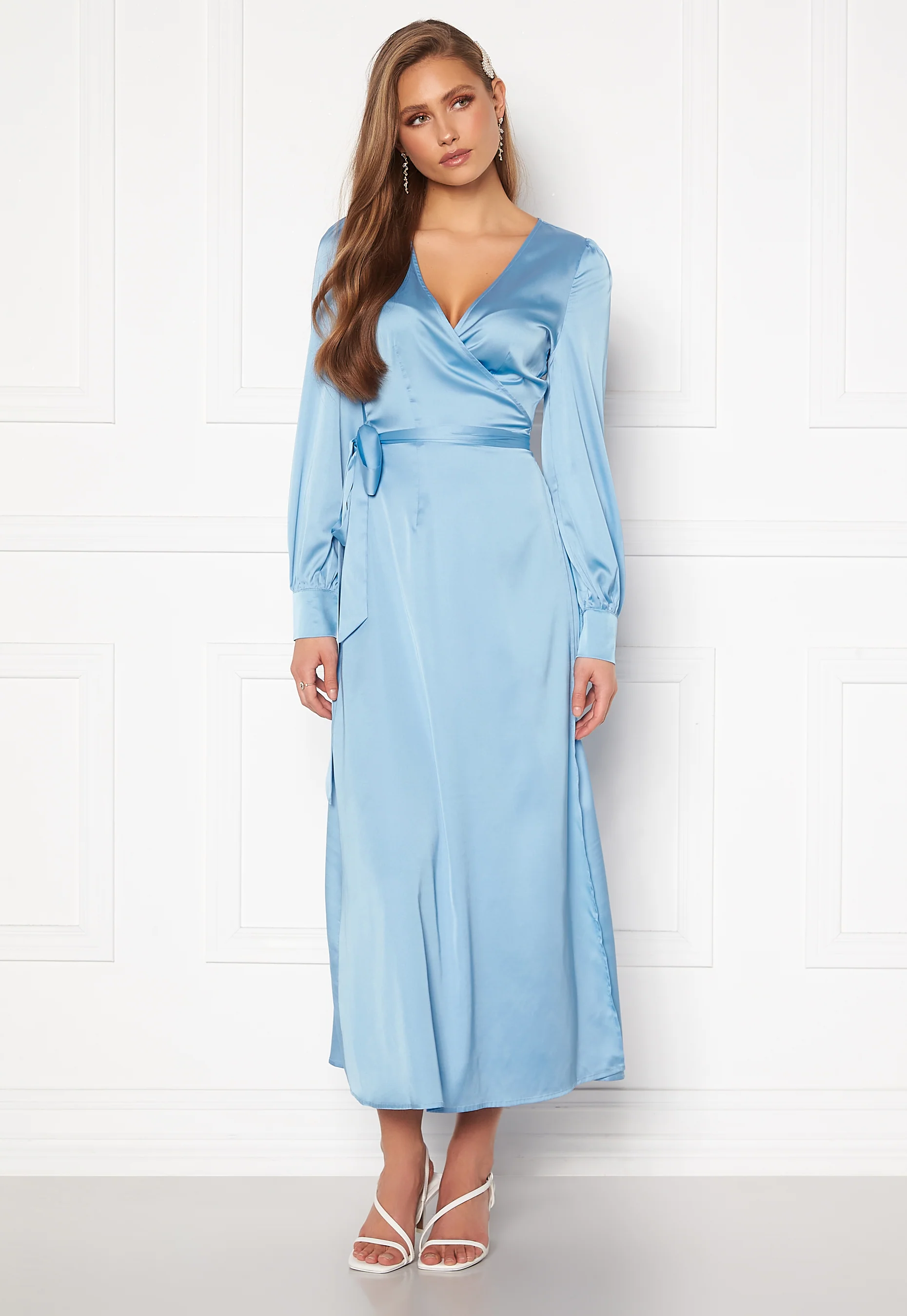 Ezra Wrap Maxi Dress