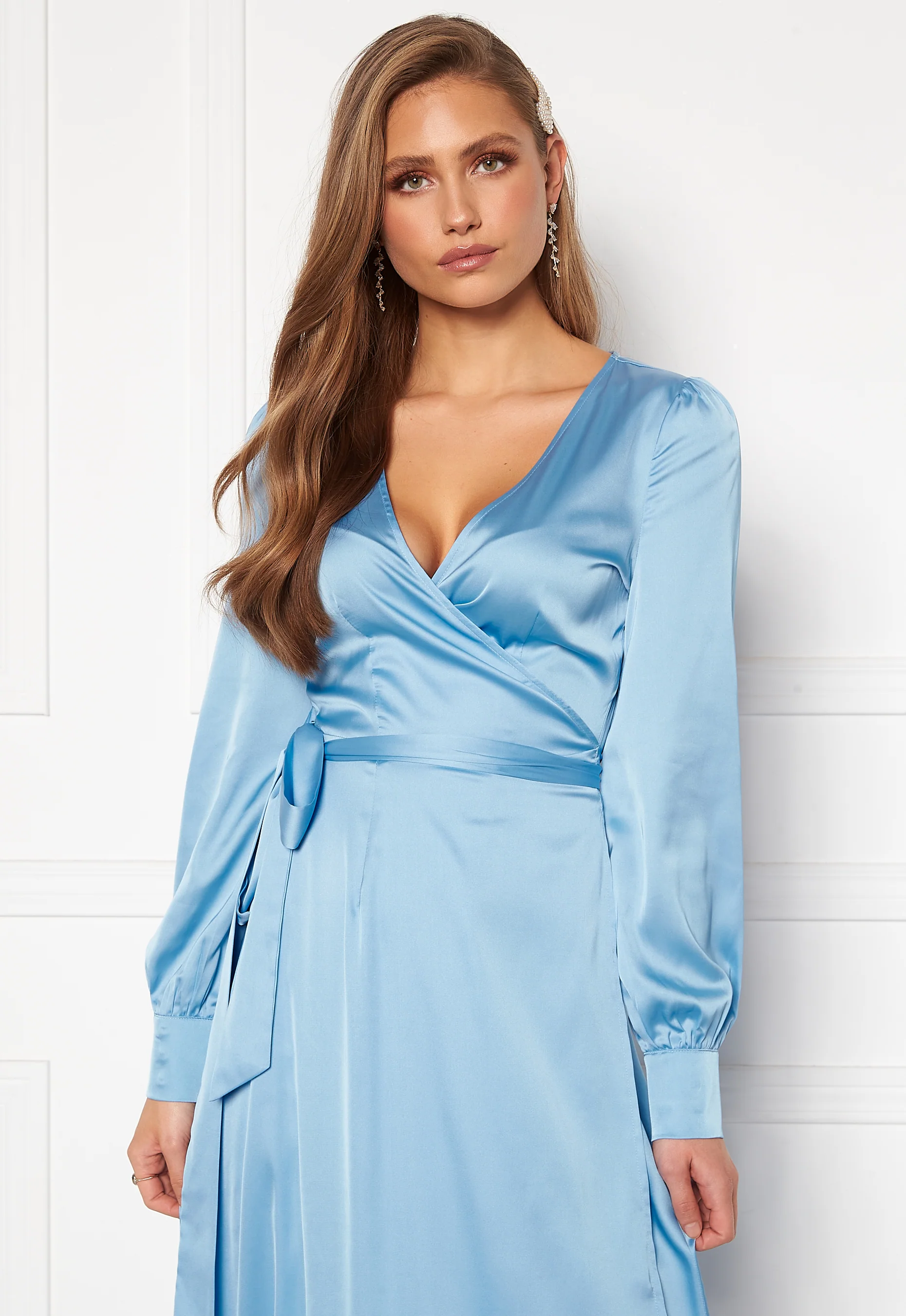 Ezra Wrap Maxi Dress - Image 3