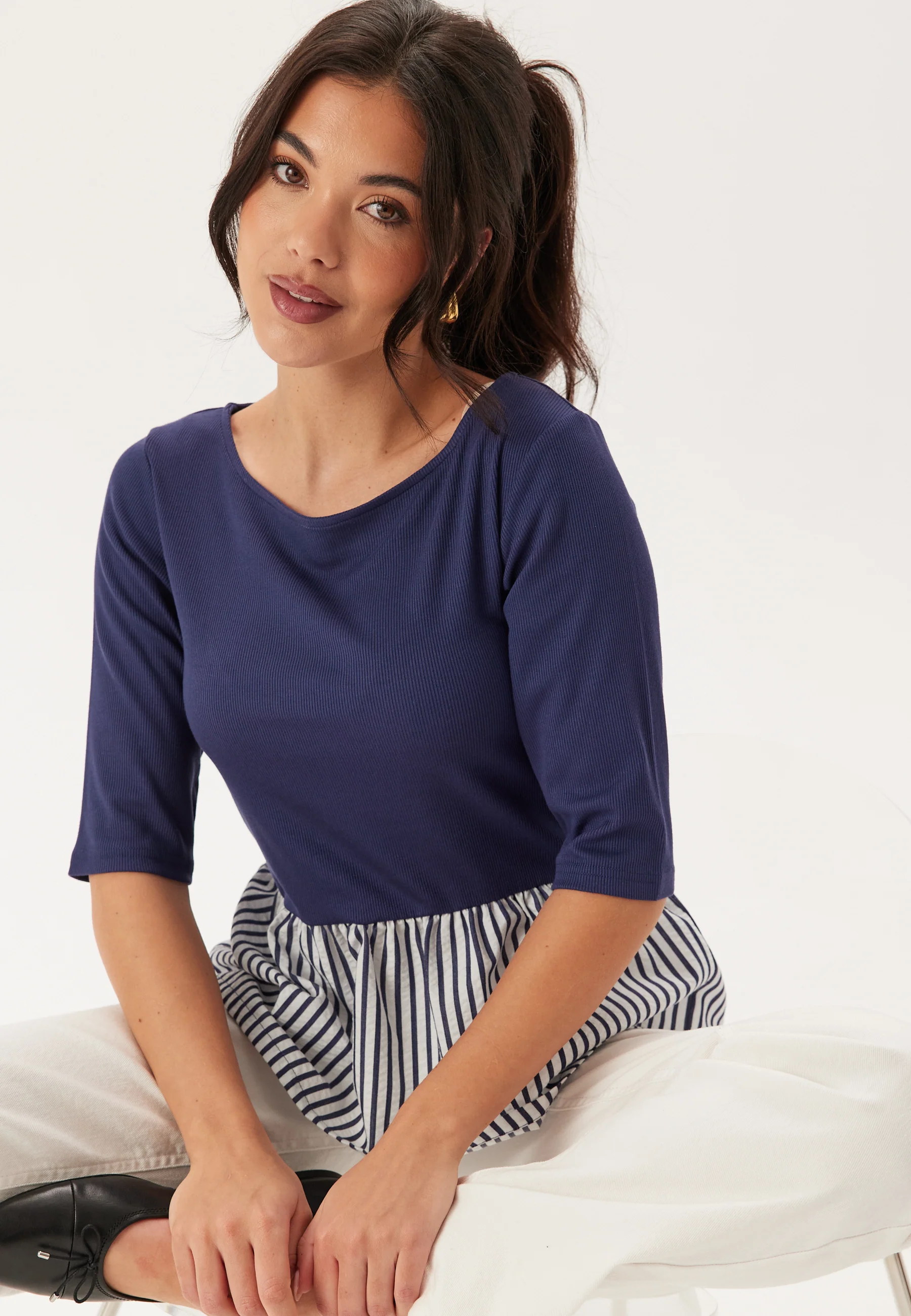 Fabric Mix Top - Image 4