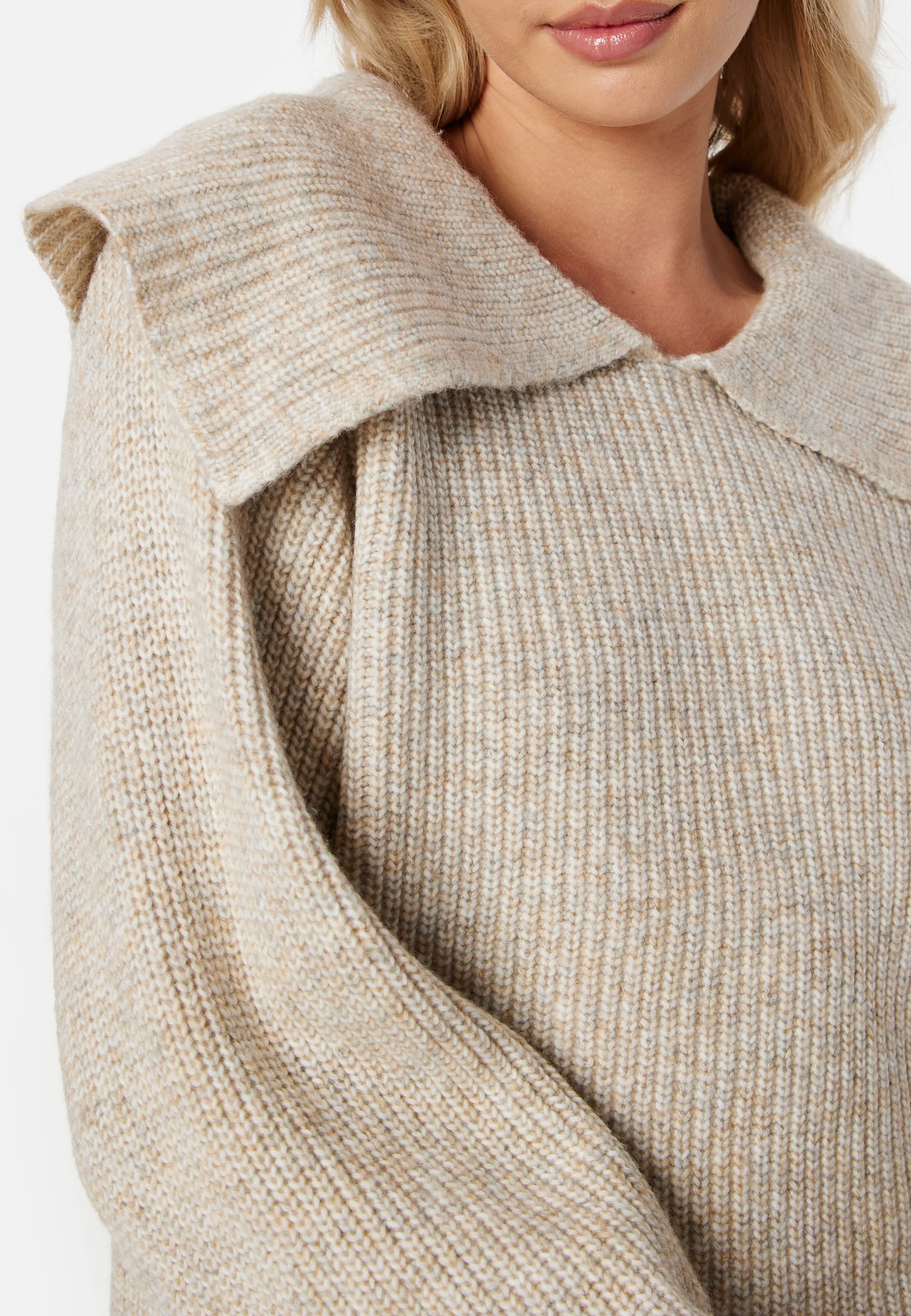 Fade LS Collar Neck Knit - Image 5