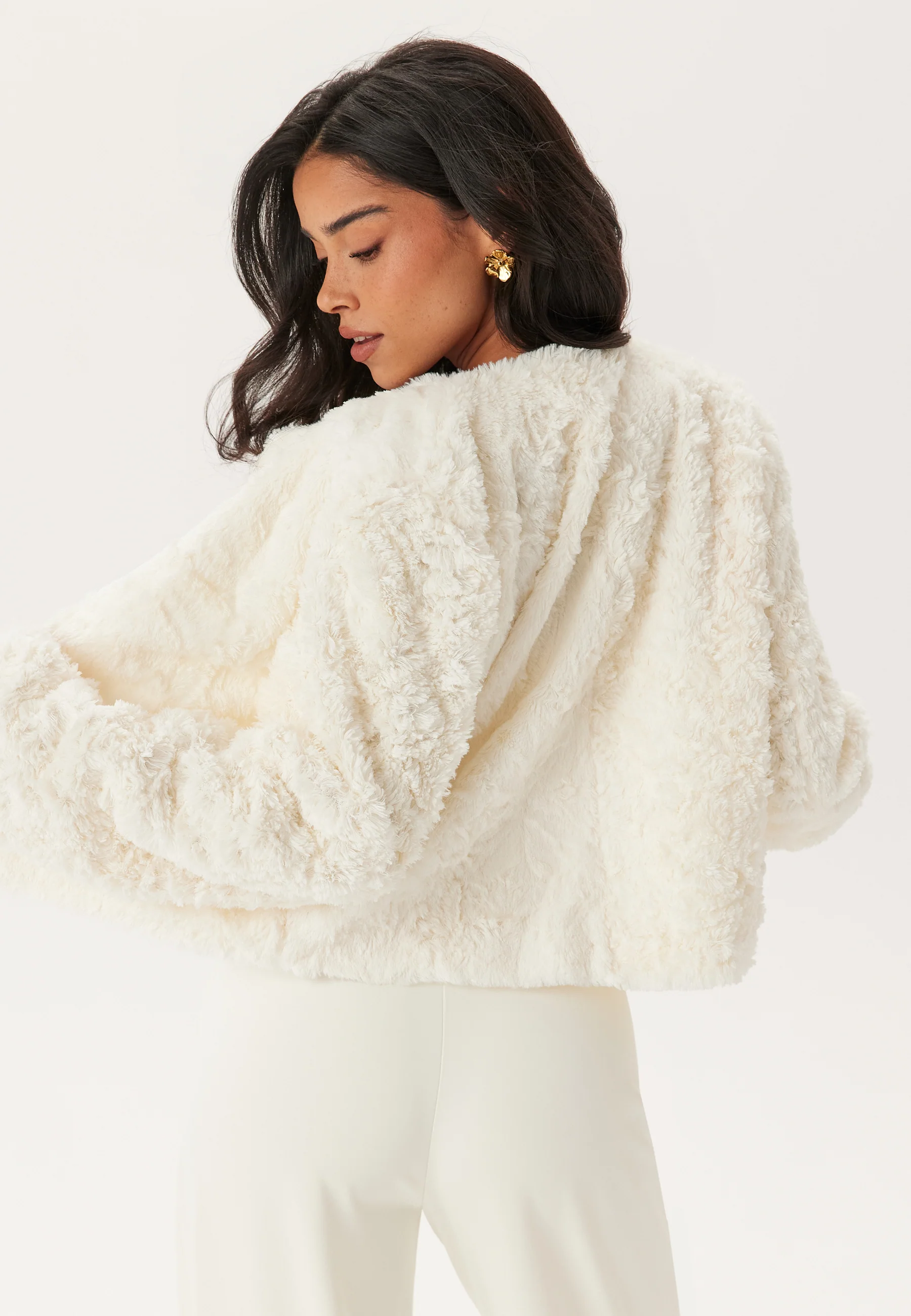Faux Fur Jacket - Image 3