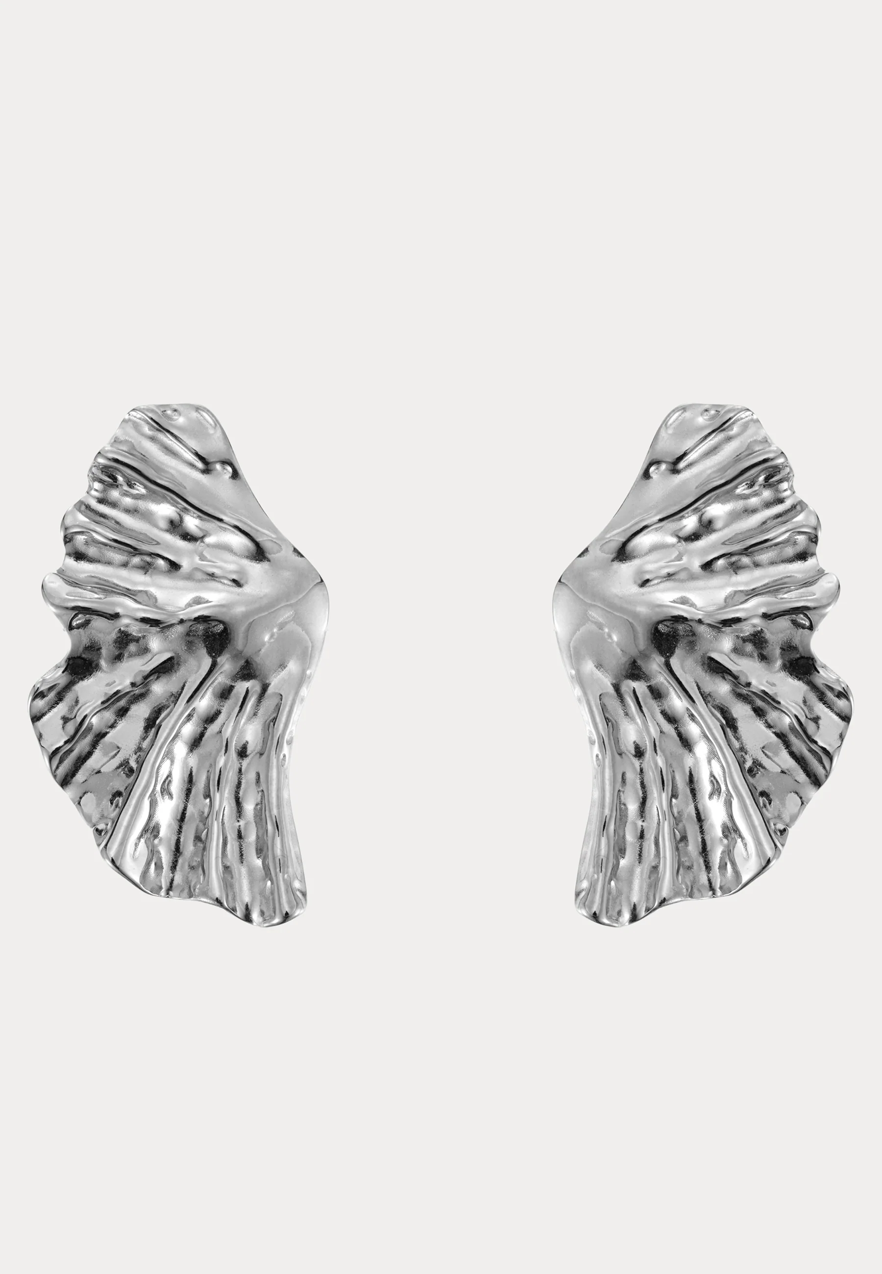 Feather Earring Steel - Image 2