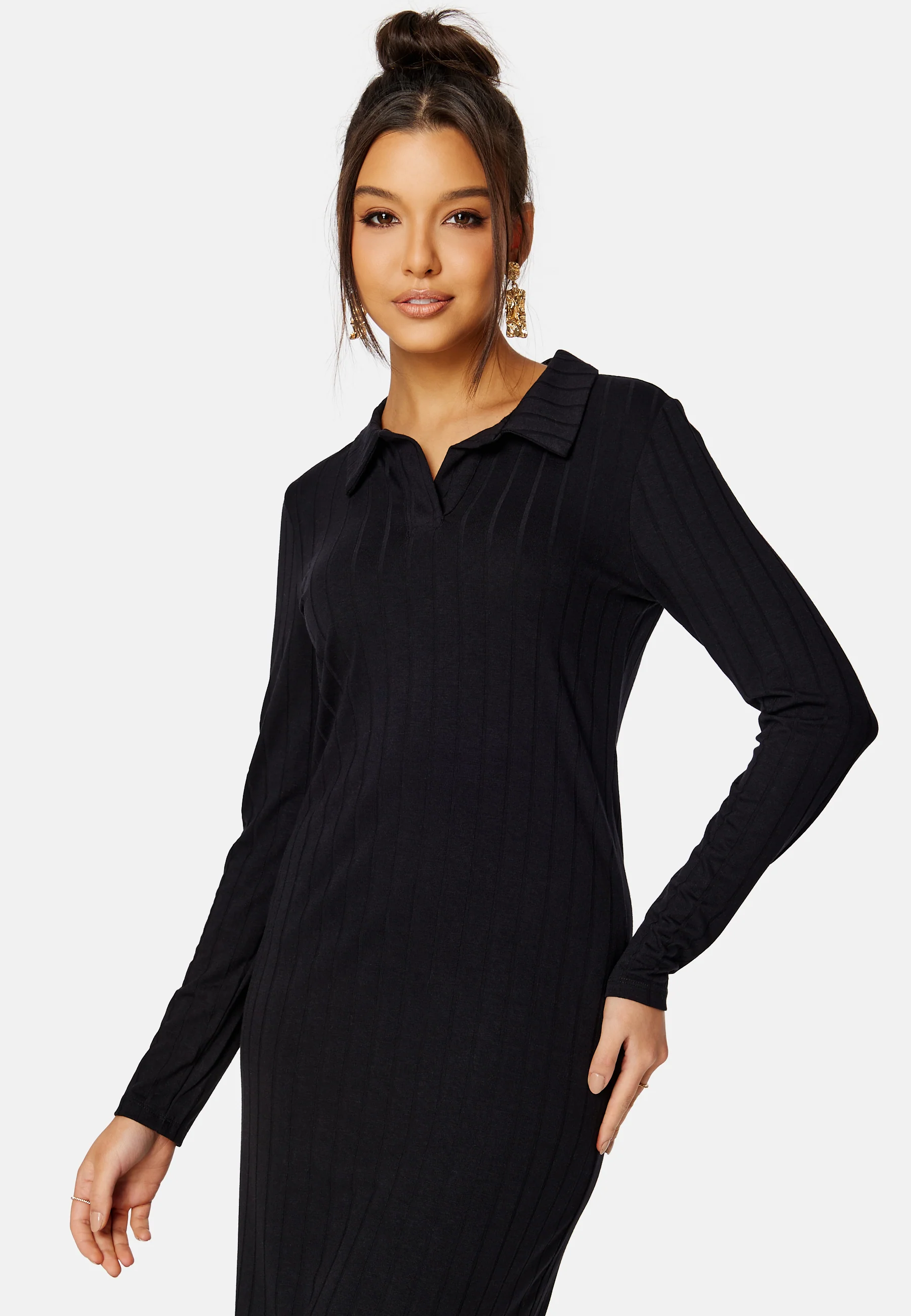 Femke LS Midi Dress - Image 3