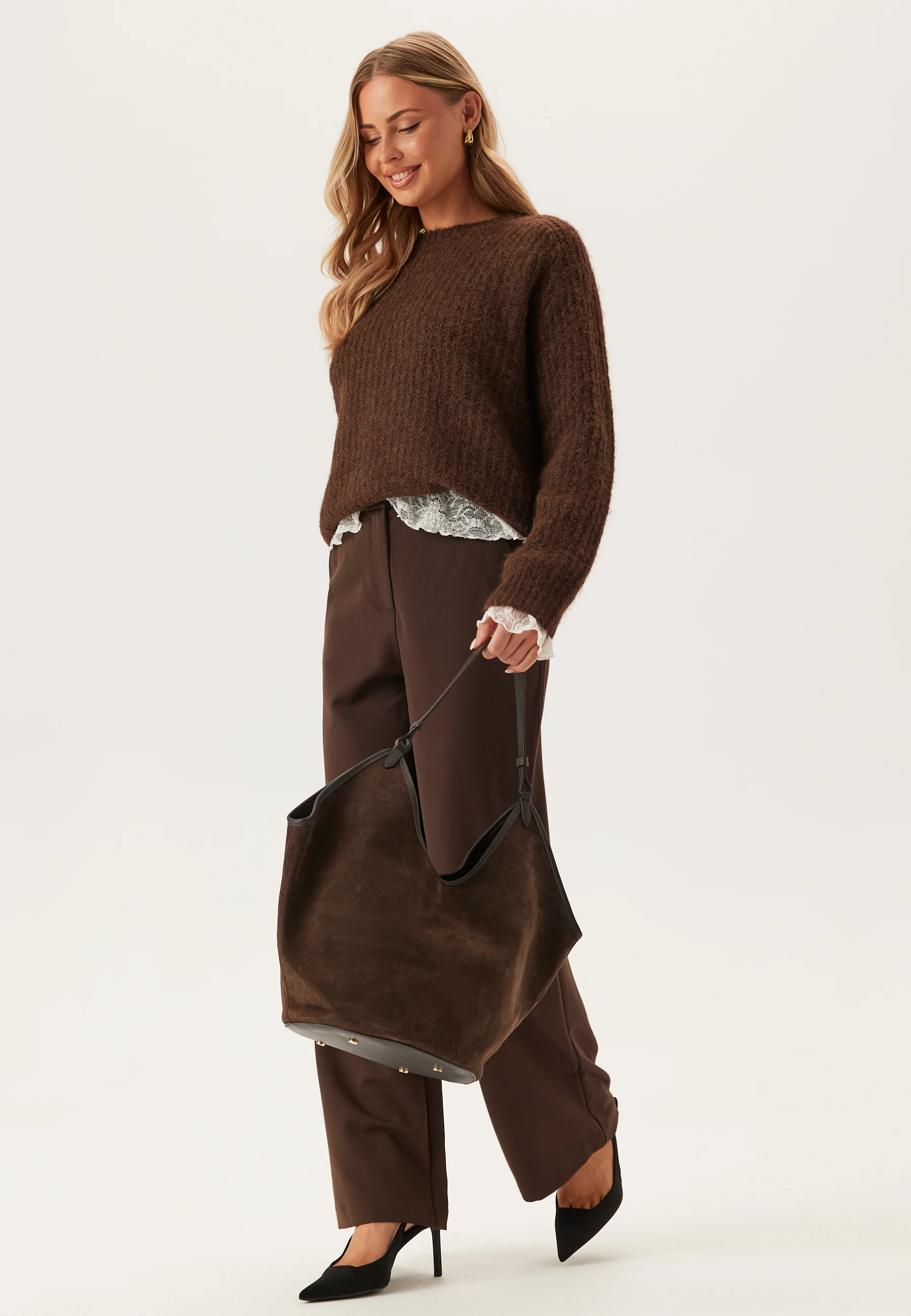 Ferrara Suede Shopping Bag - Image 2