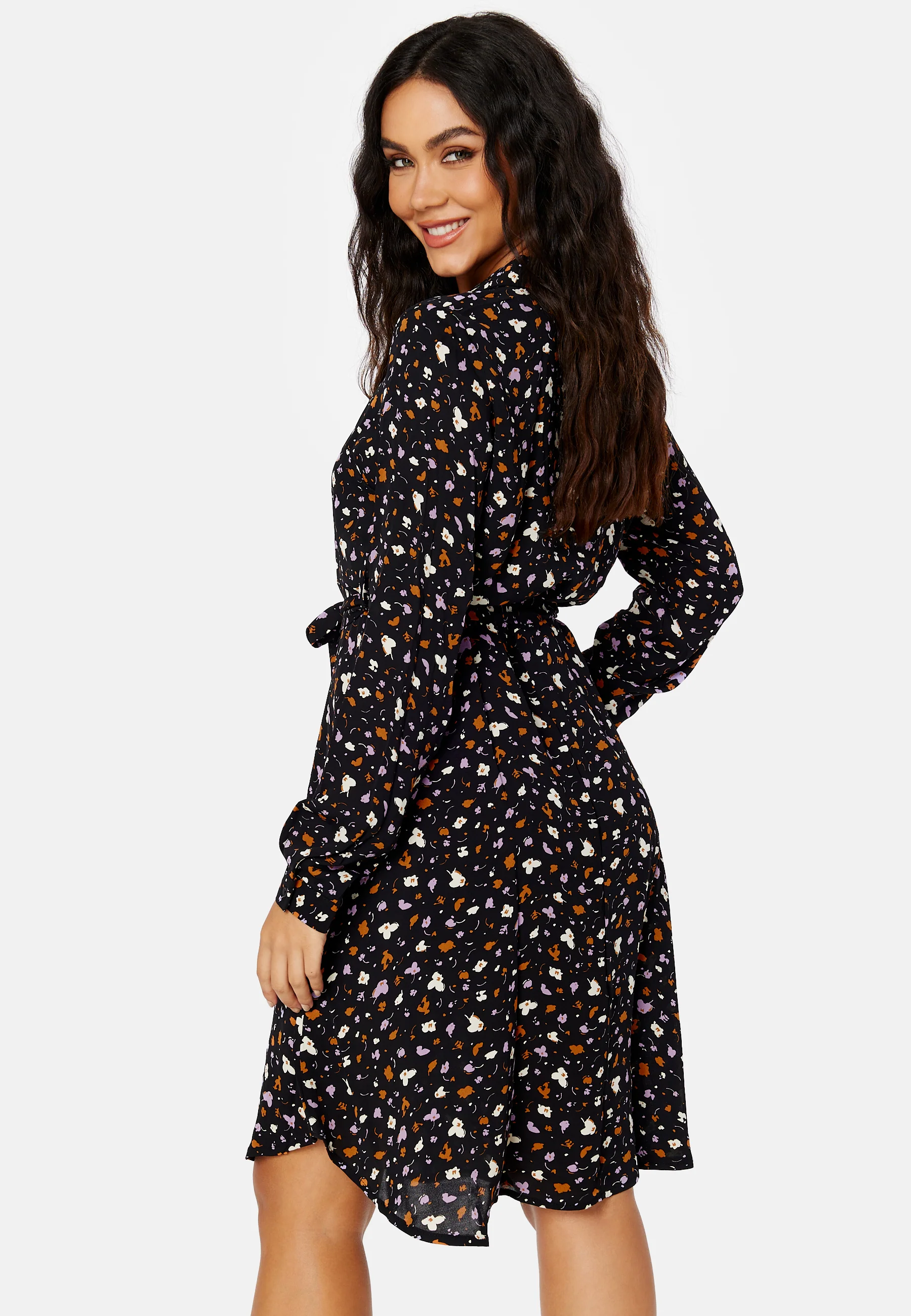 Fiola LS Shirt Dress - Image 3