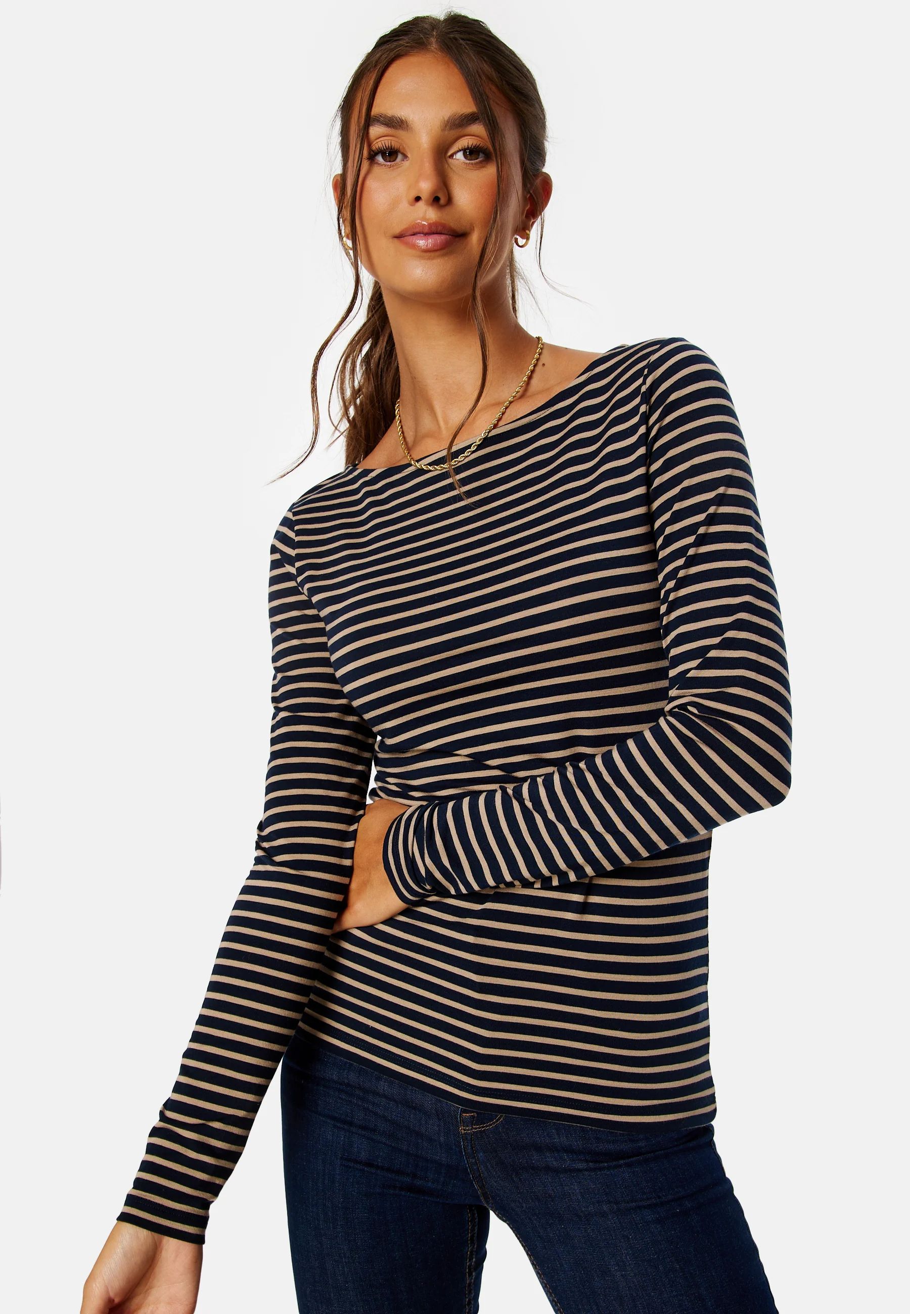 Fiona LS Boatneck Top - Image 2