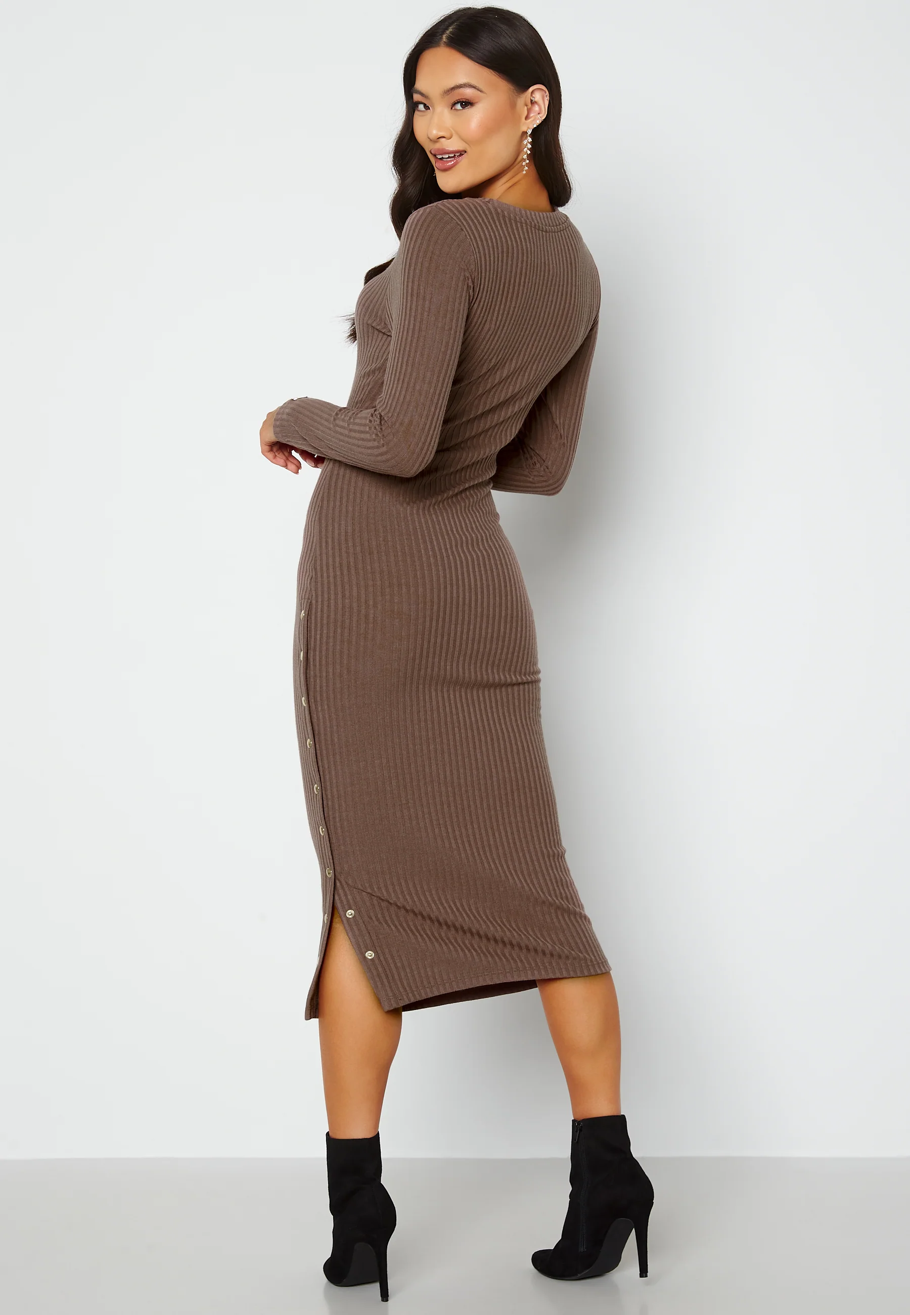 Flariana button midi dress - Image 2