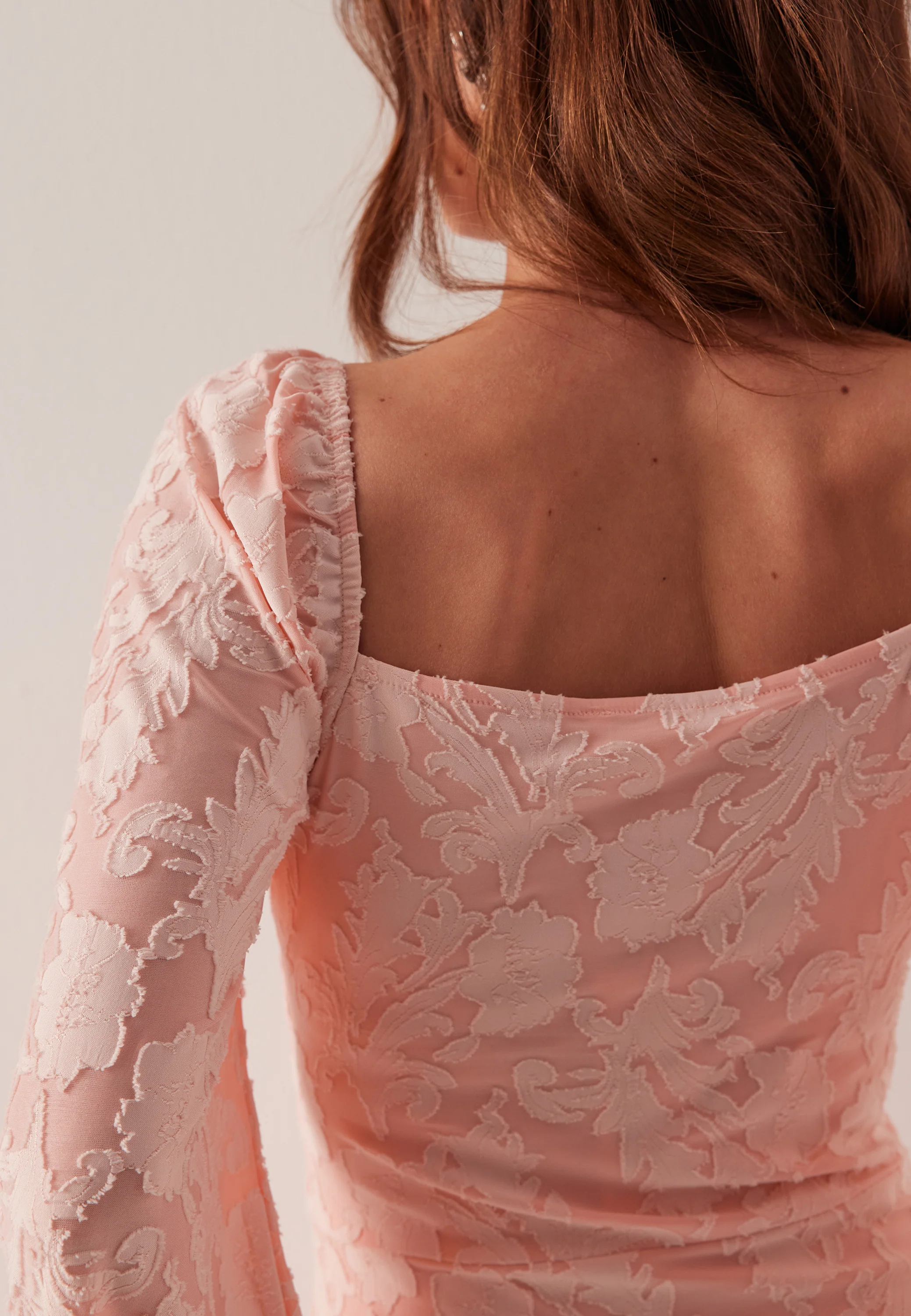 Floral Structure Dress - Image 5