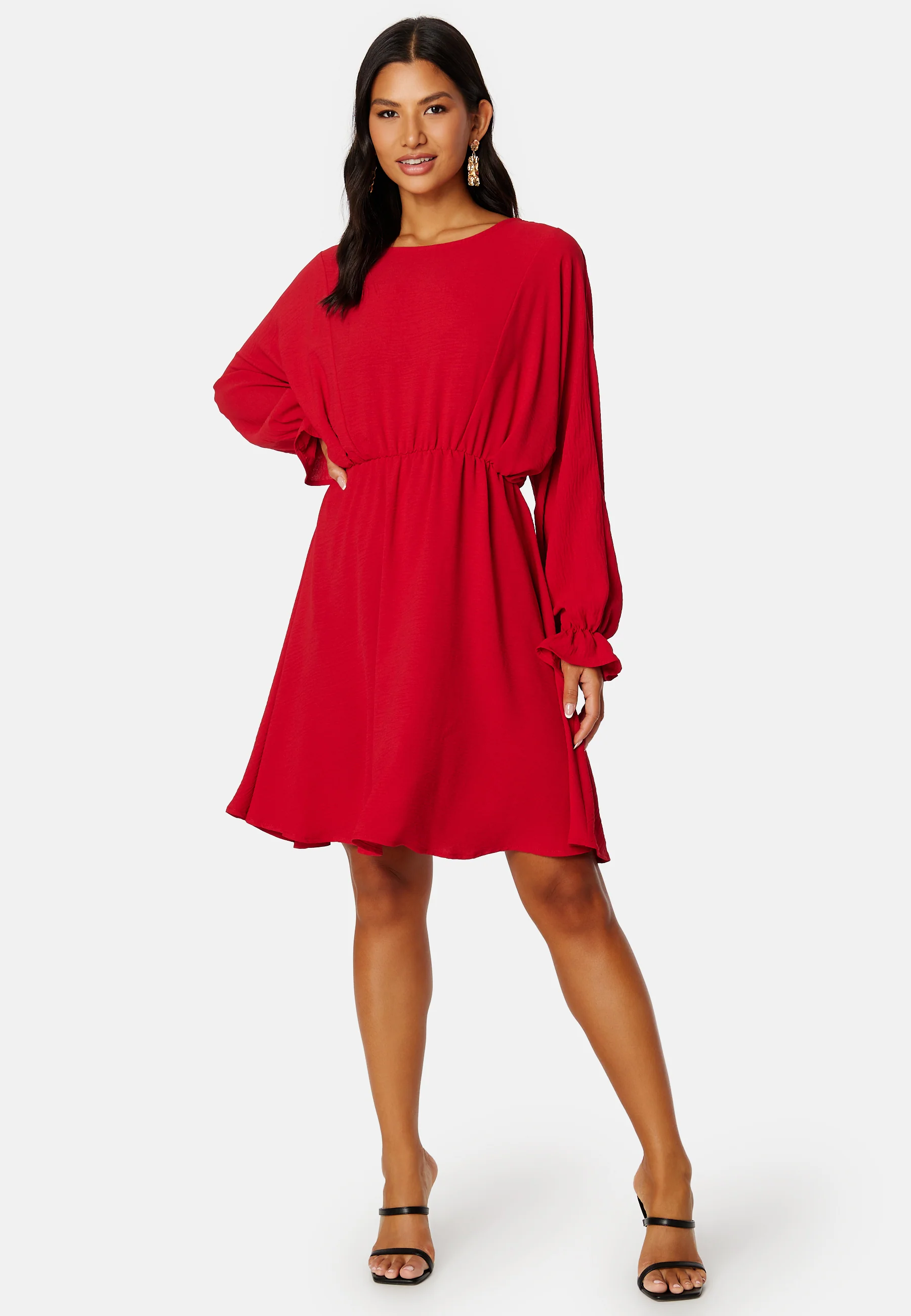 Flore LS O Neck Dress - Image 2