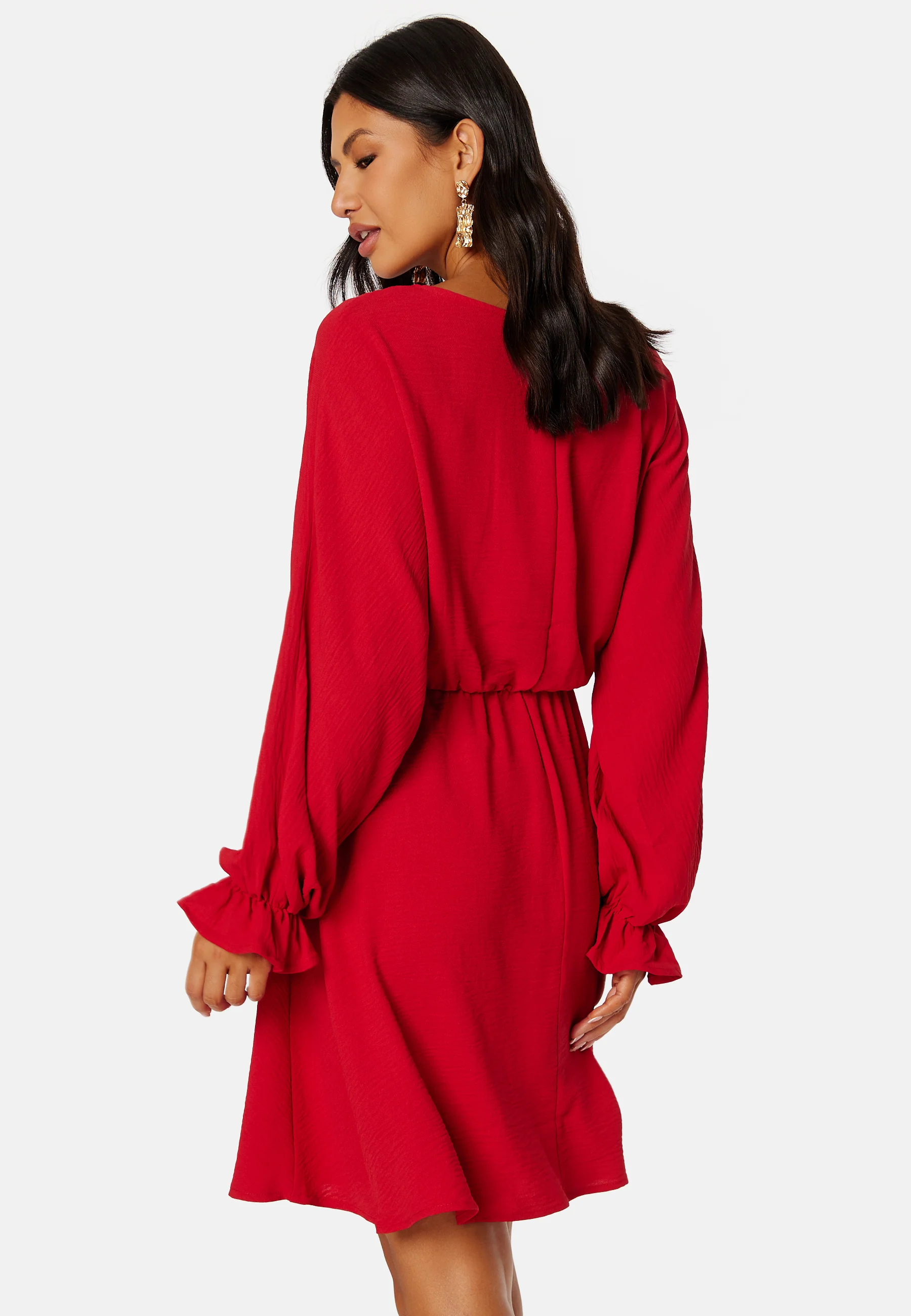 Flore LS O Neck Dress - Image 3
