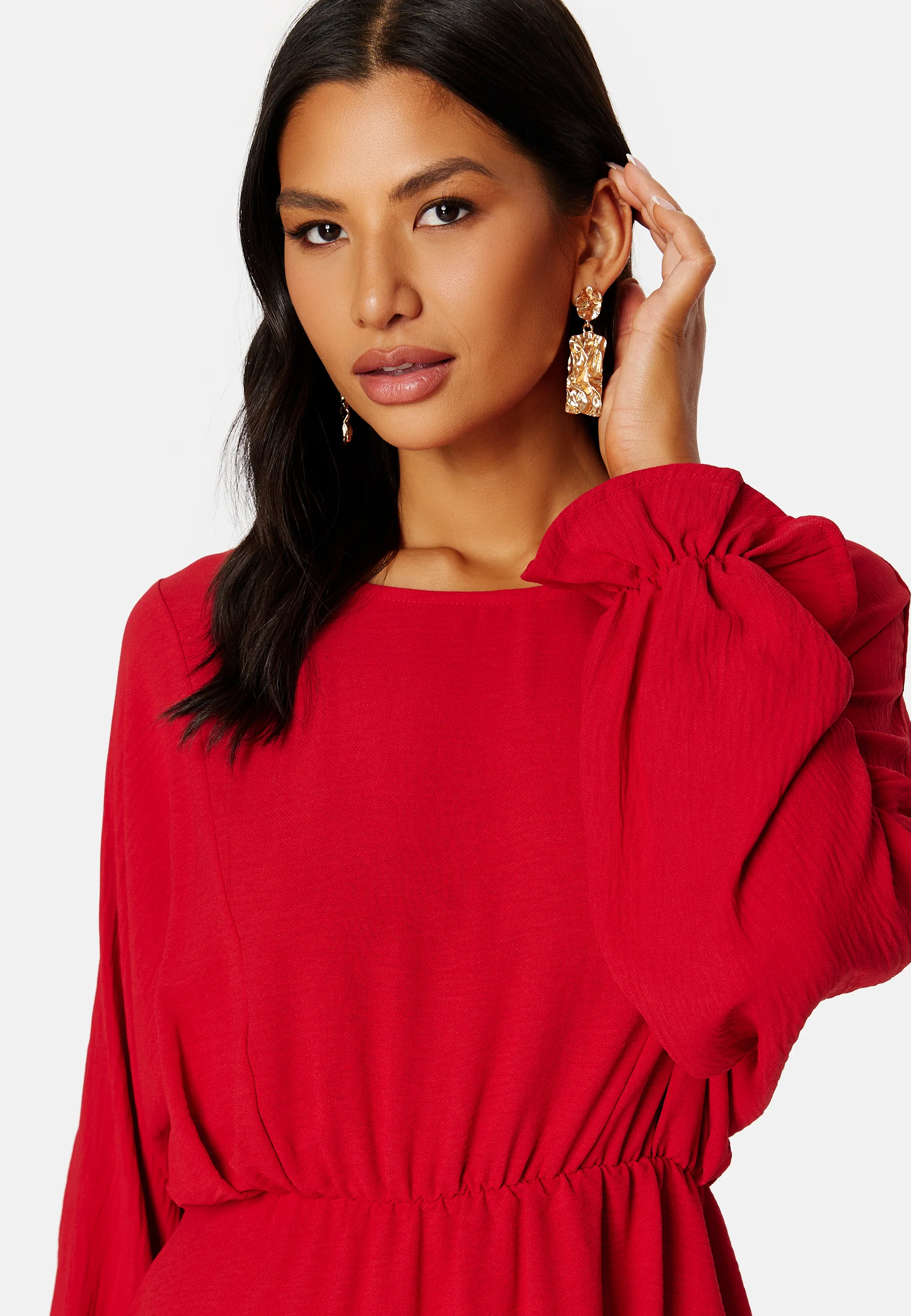 Flore LS O Neck Dress - Image 4