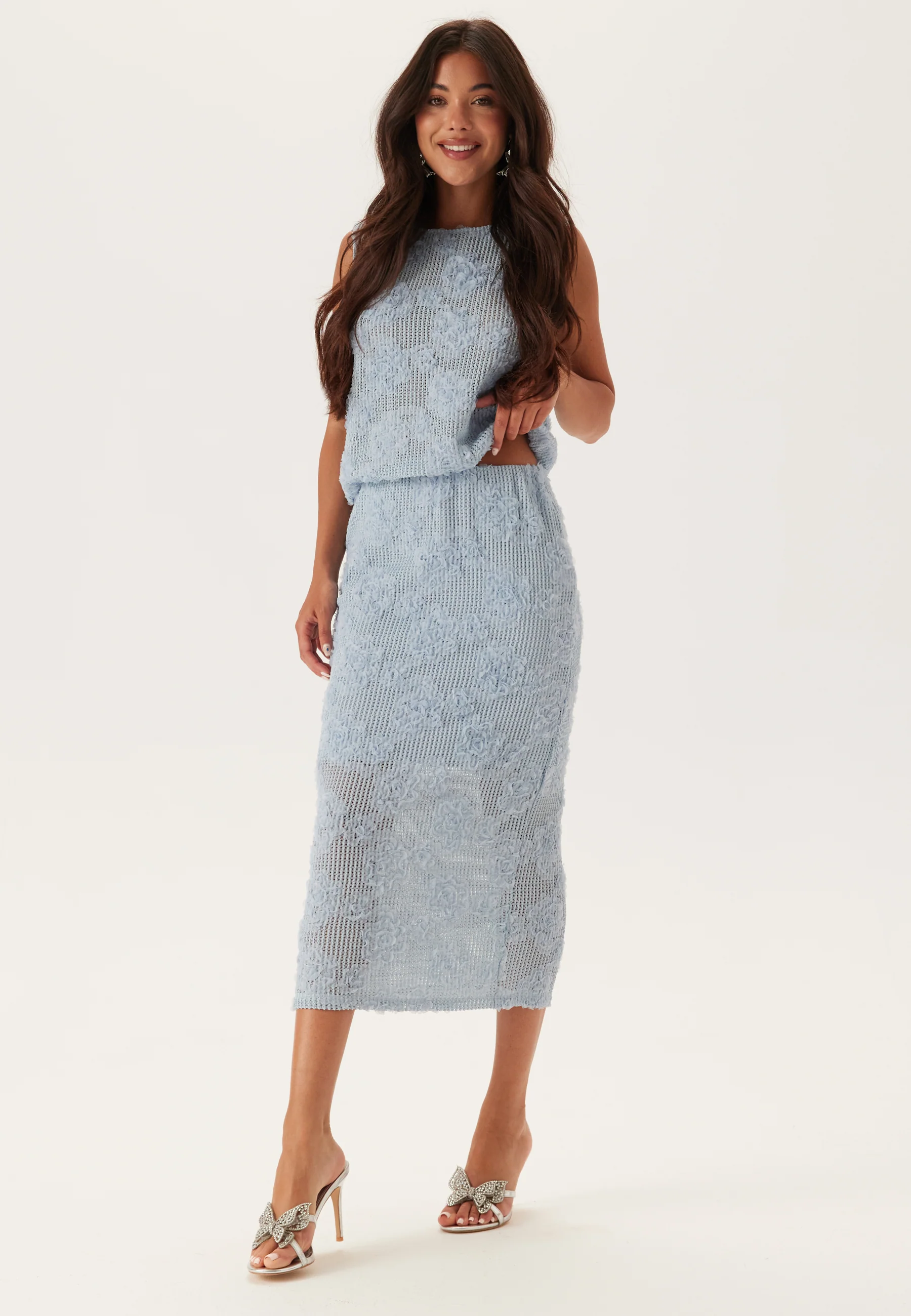 Flower Mesh Skirt - Image 7